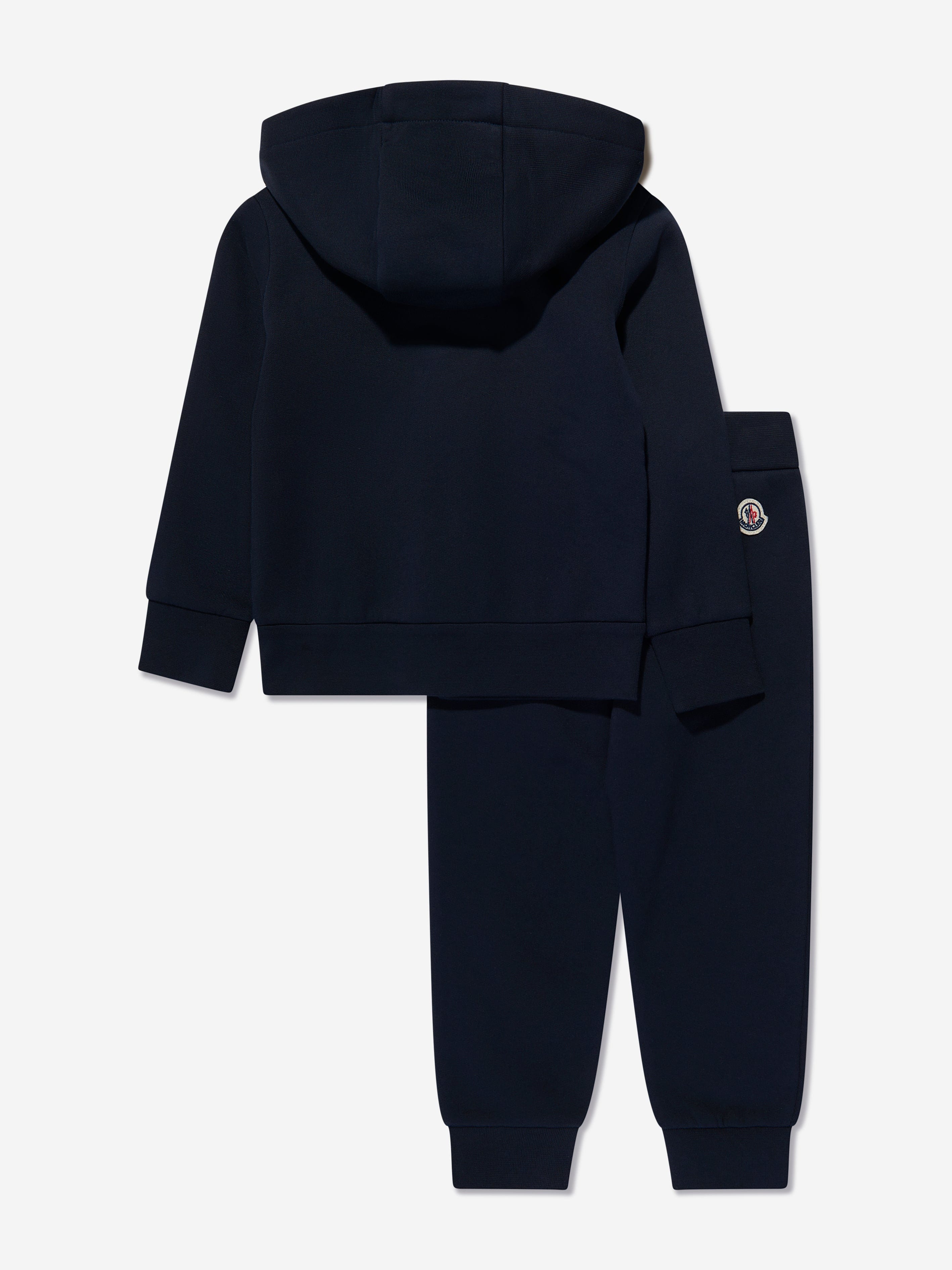 Moncler Enfant Boys Logo Pocket Tracksuit in Navy