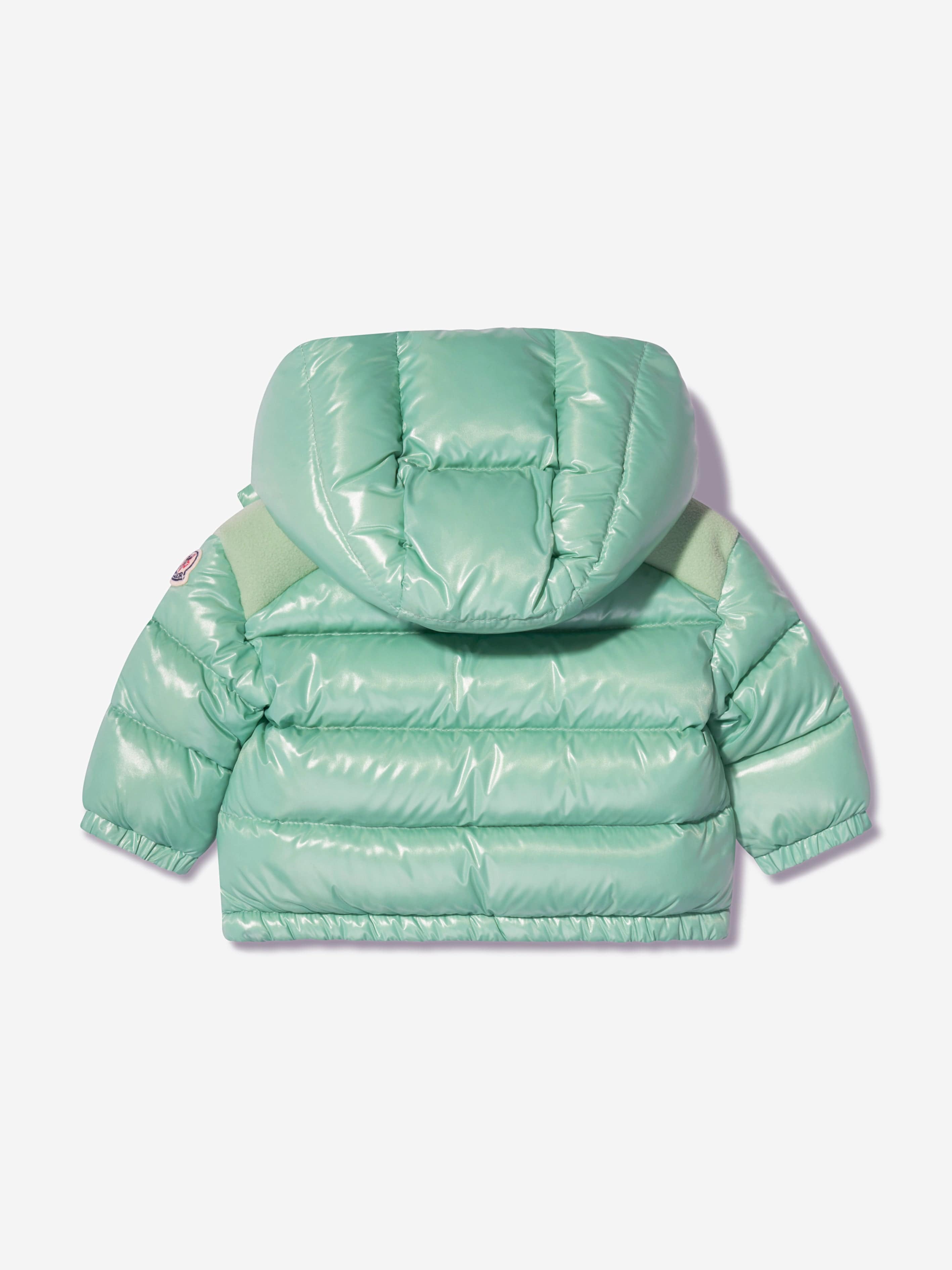 Moncler Enfant Baby Girls Down Padded Valya Jacket in Green