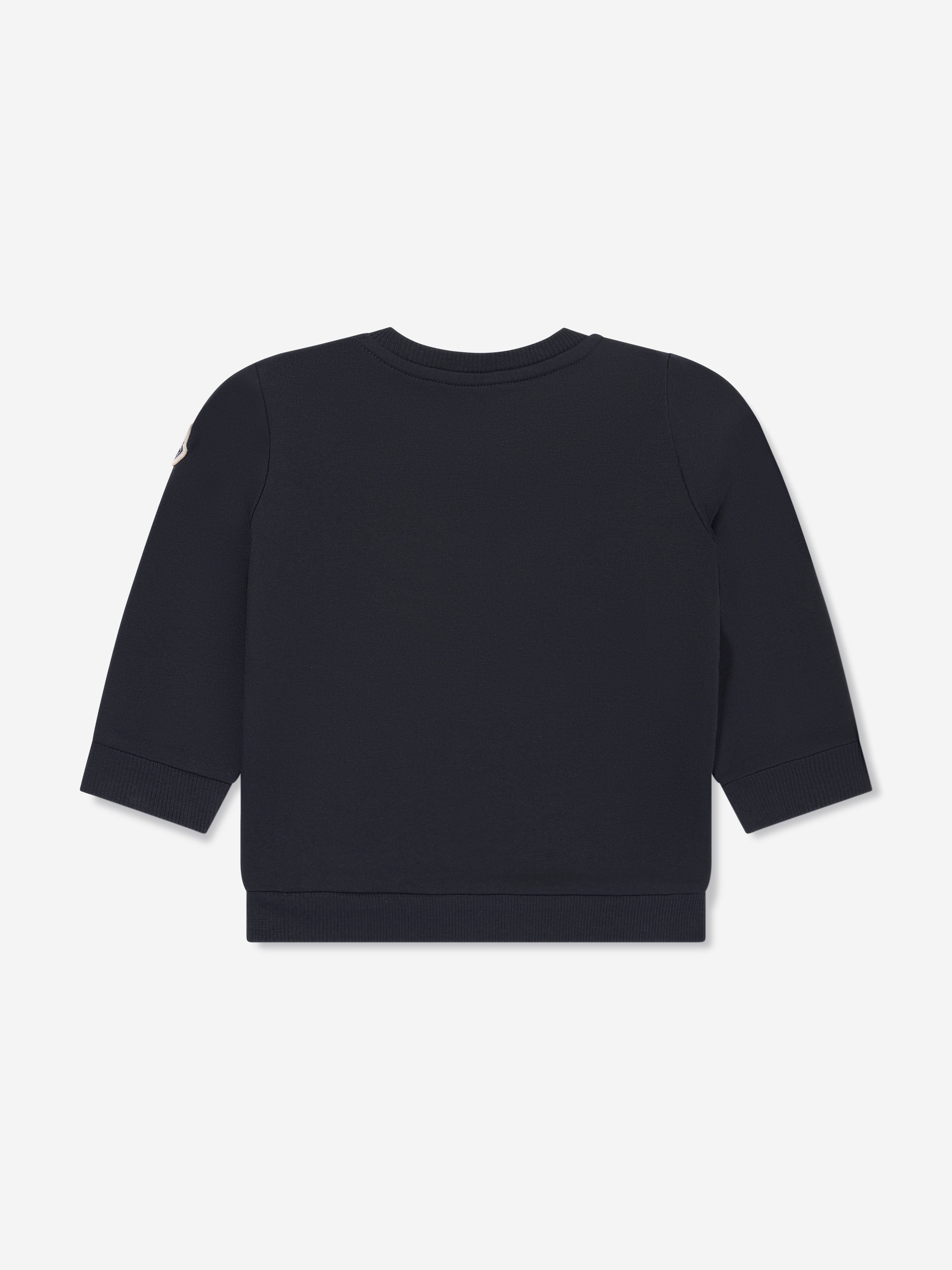 Moncler Enfant Baby Boys Logo Sweatshirt in Navy