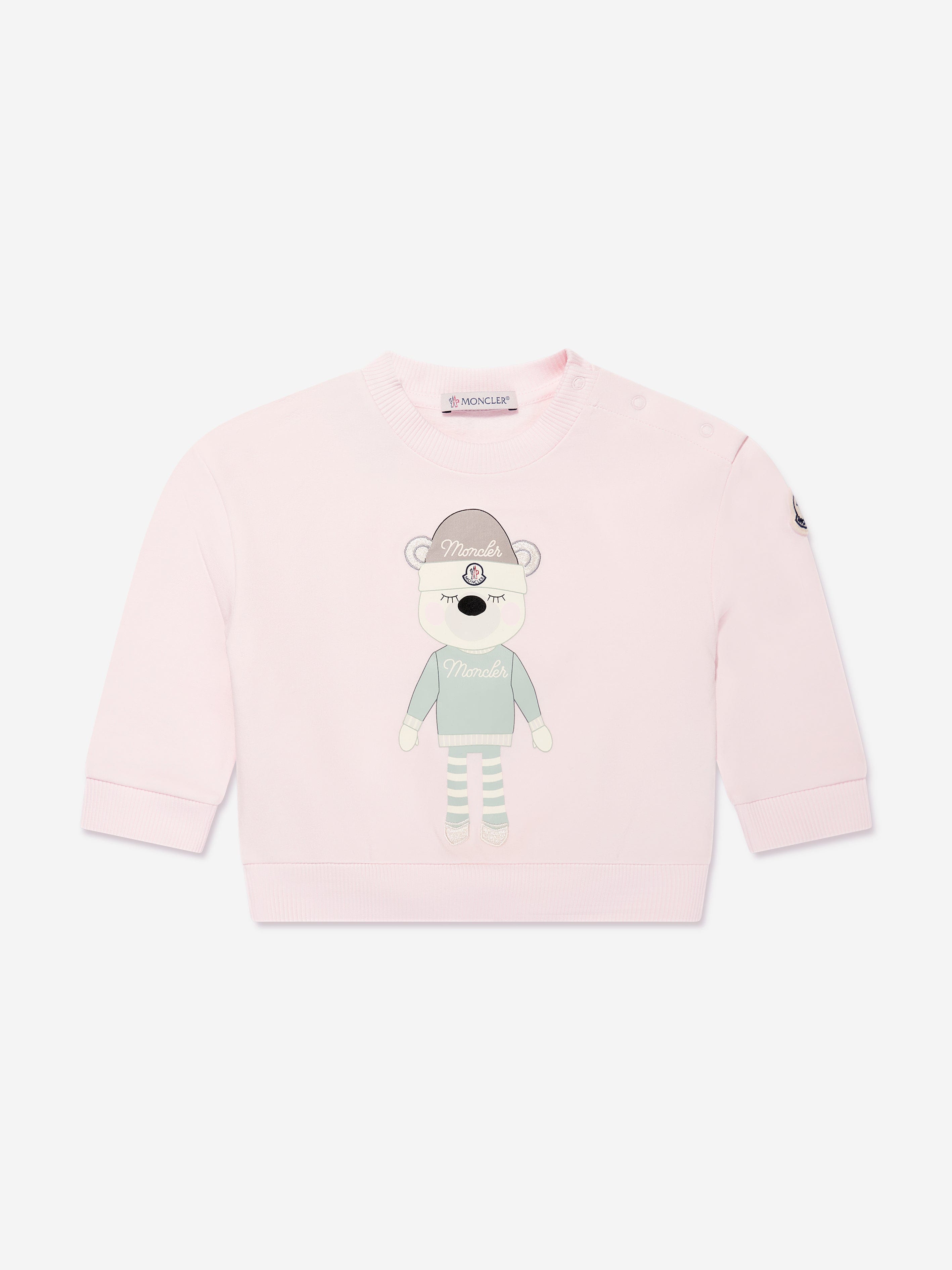 Moncler Enfant Baby Girls Tracksuit in Pink