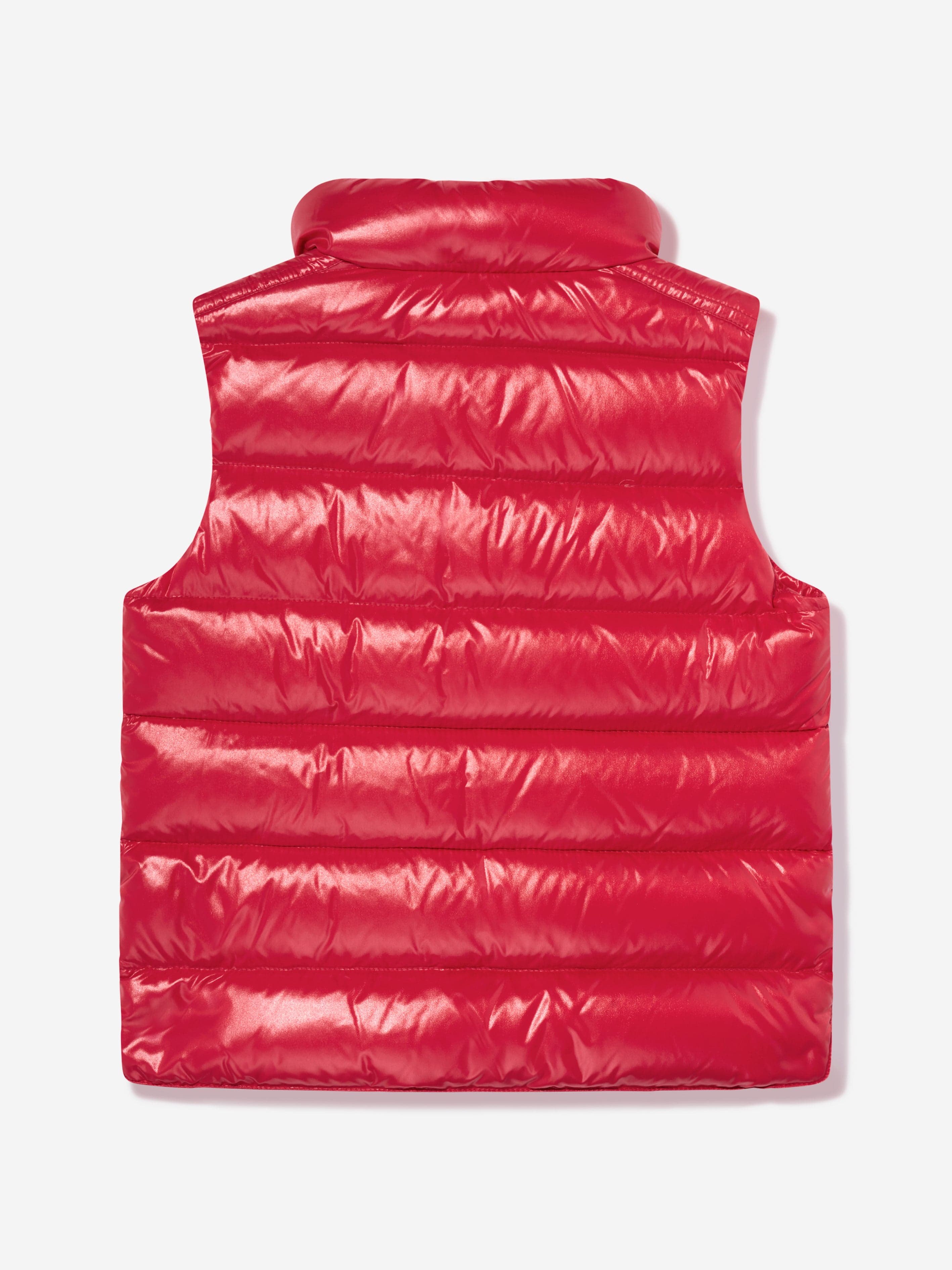 Moncler Enfant Boys Down Padded Tib Gilet in Red