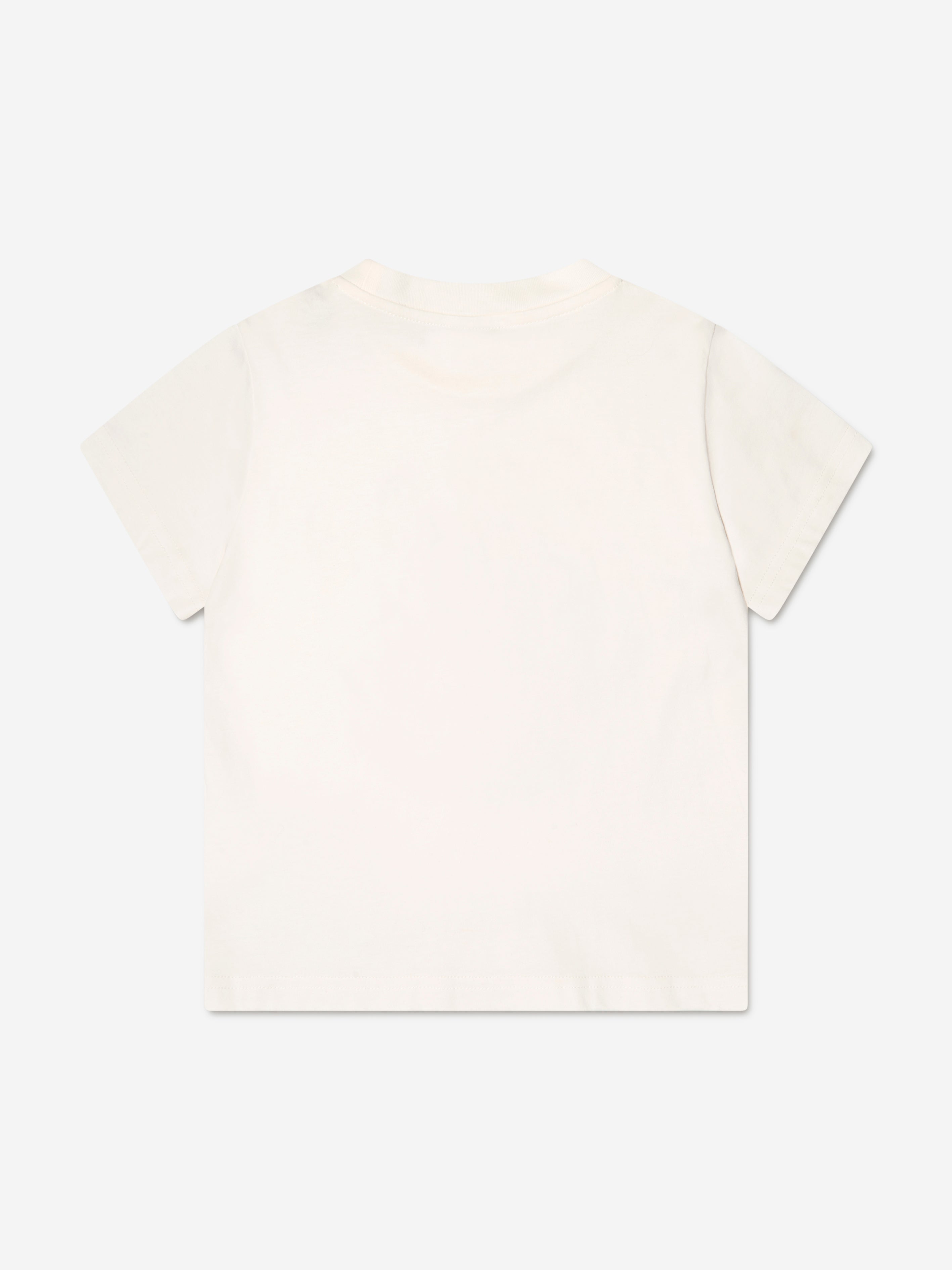 Moncler Enfant Kids Logo T-Shirt in White