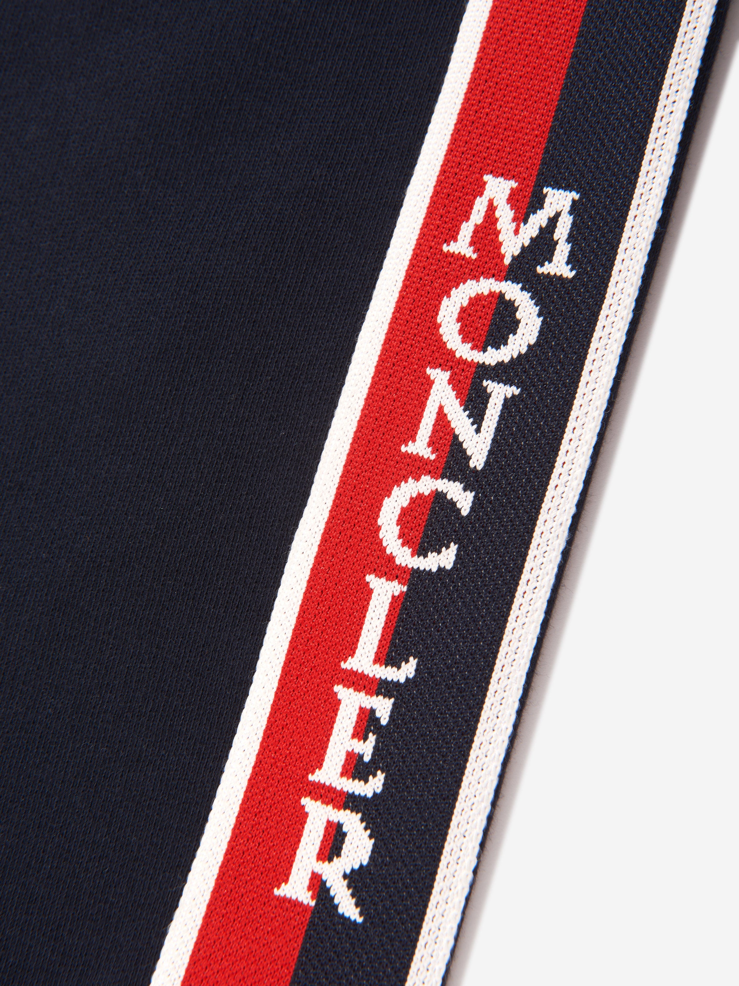 Moncler Enfant Boys Logo Joggers in Navy