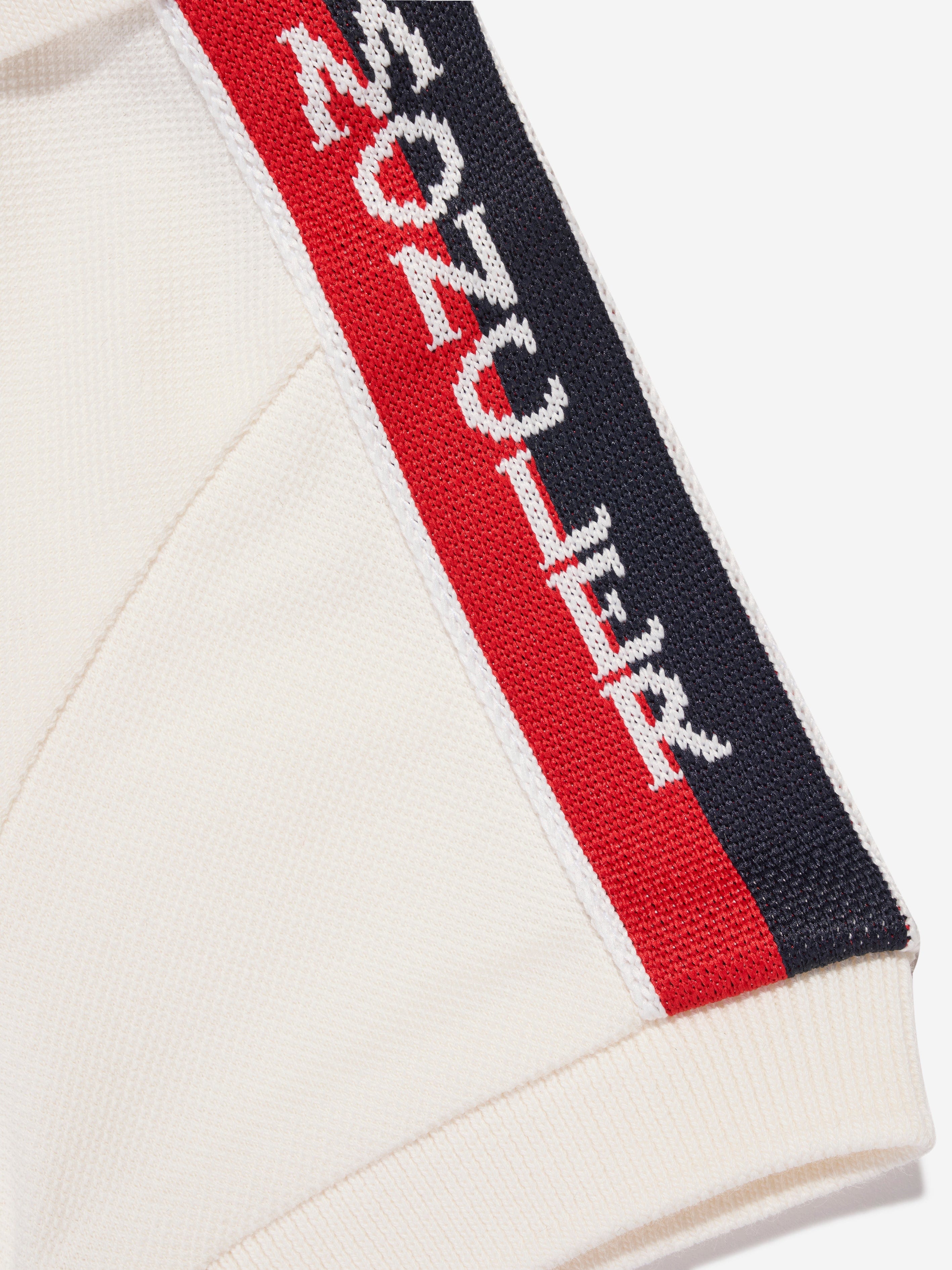 Moncler Enfant Baby Boys Polo Shirt in White