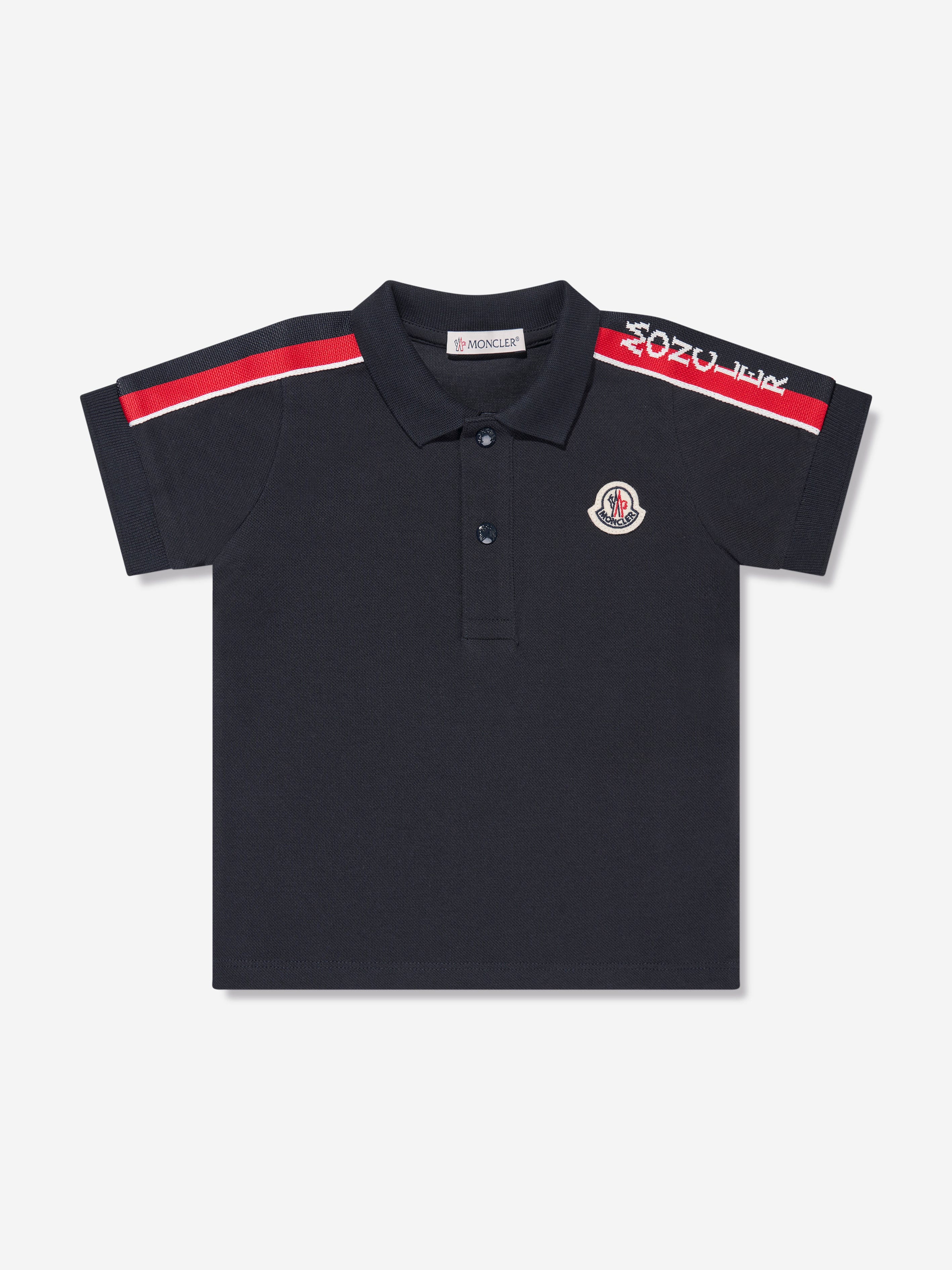 Moncler Enfant Baby Boys Polo Shirt in Navy