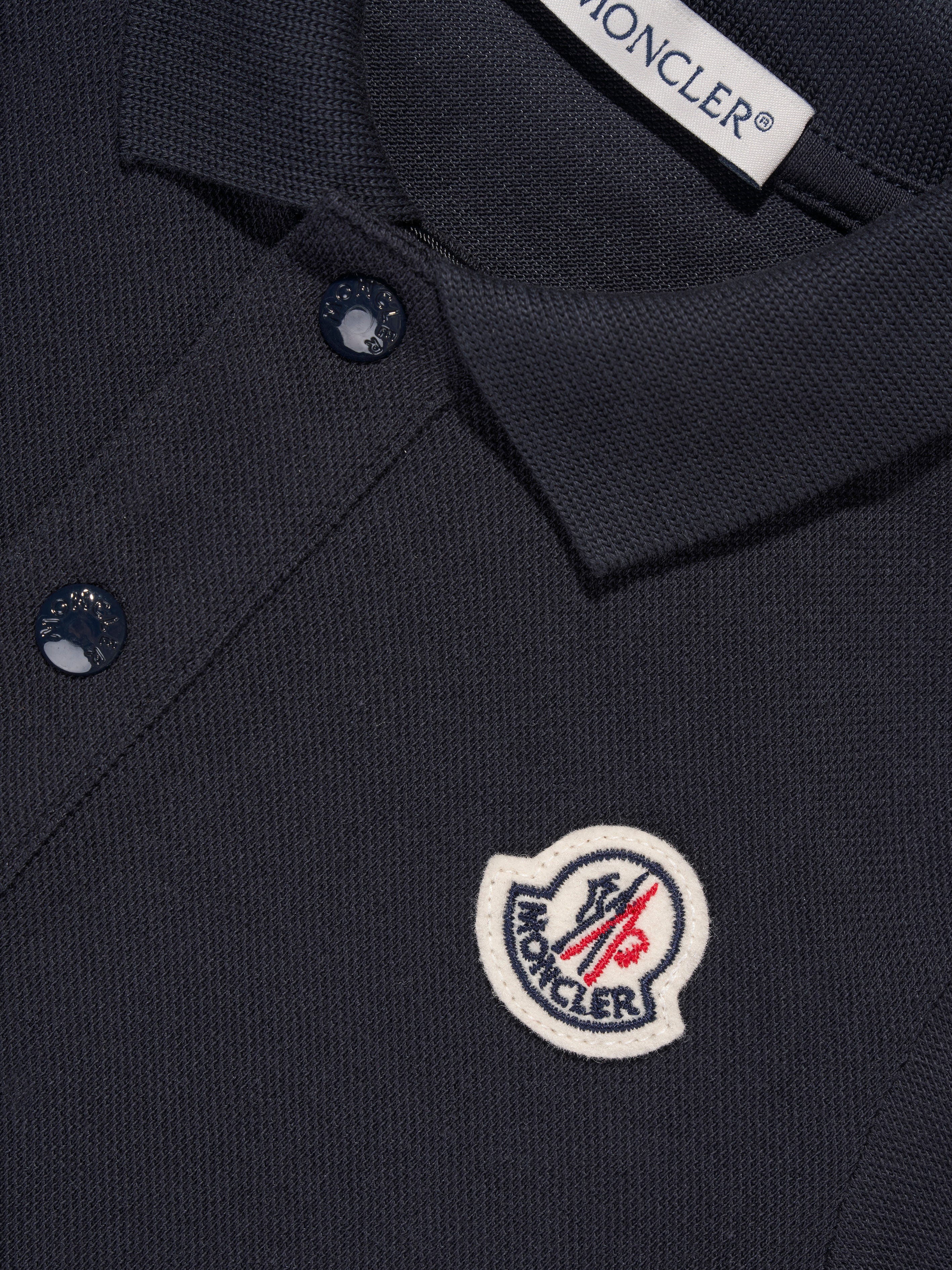 Moncler Enfant Baby Boys Polo Shirt in Navy