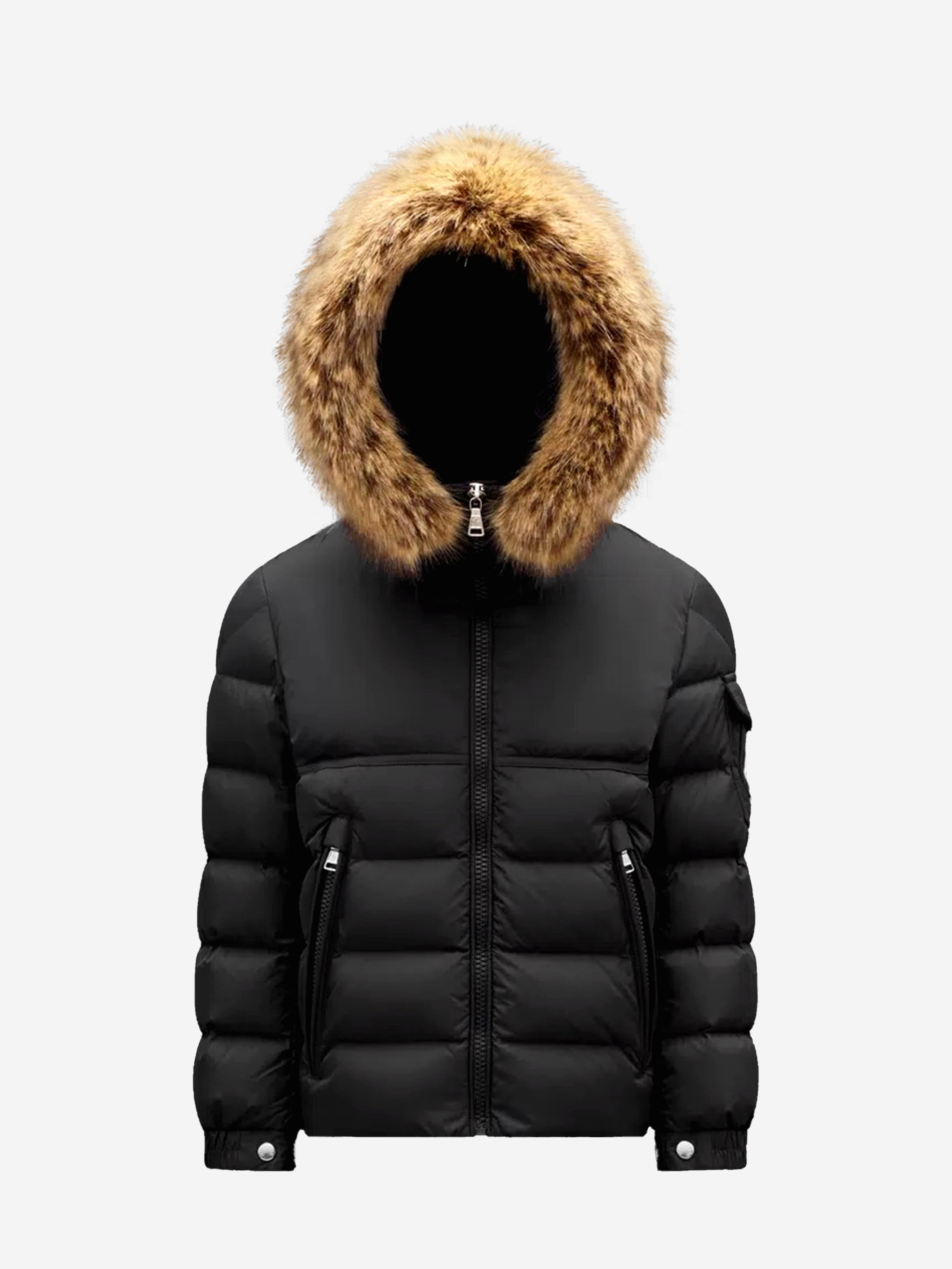 Moncler Enfant Boys Down Padded New Byron Jacket in Black