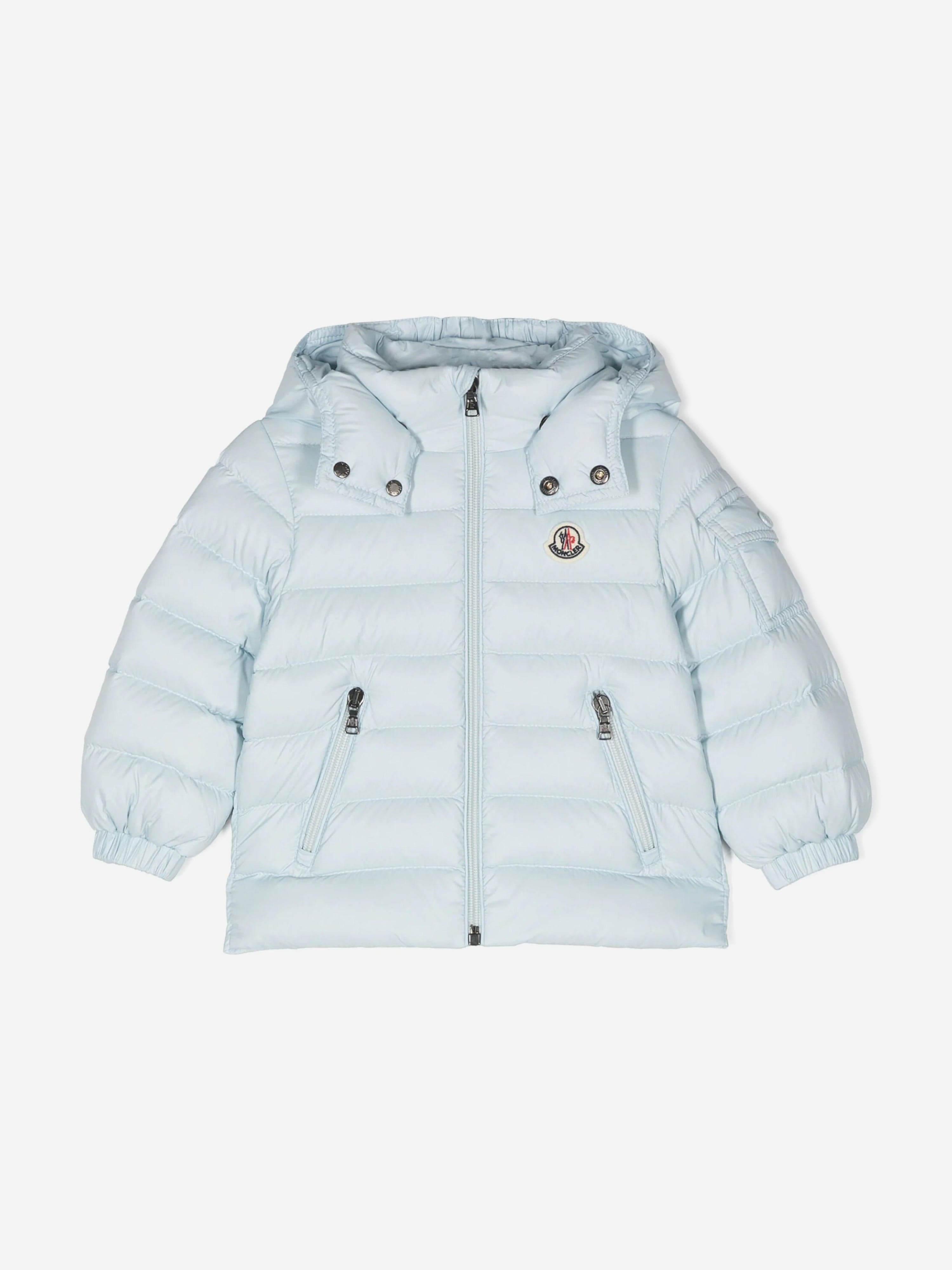 Moncler Enfant Baby Down Padded Jules Jacket in Blue