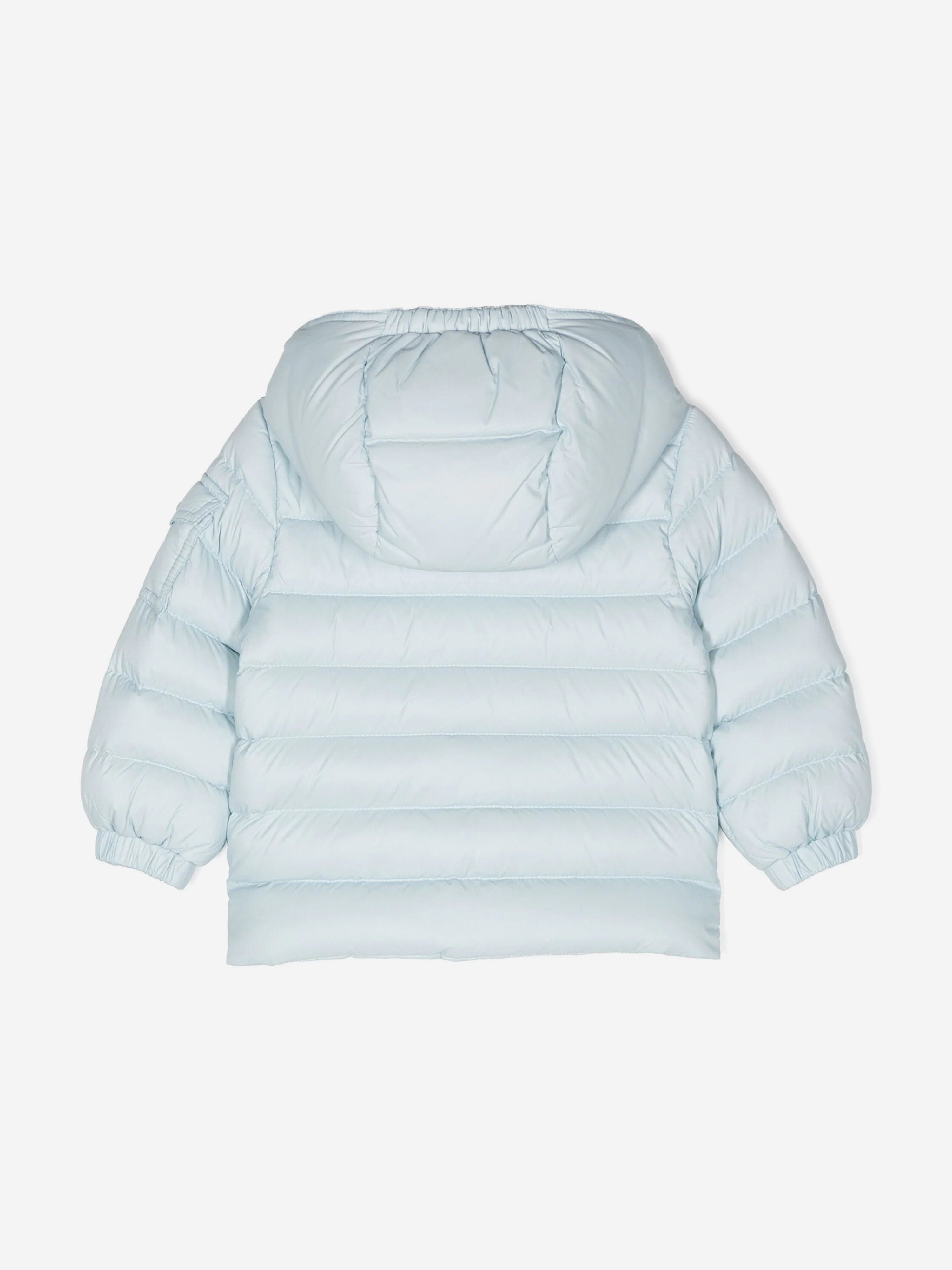 Moncler Enfant Baby Down Padded Jules Jacket in Blue