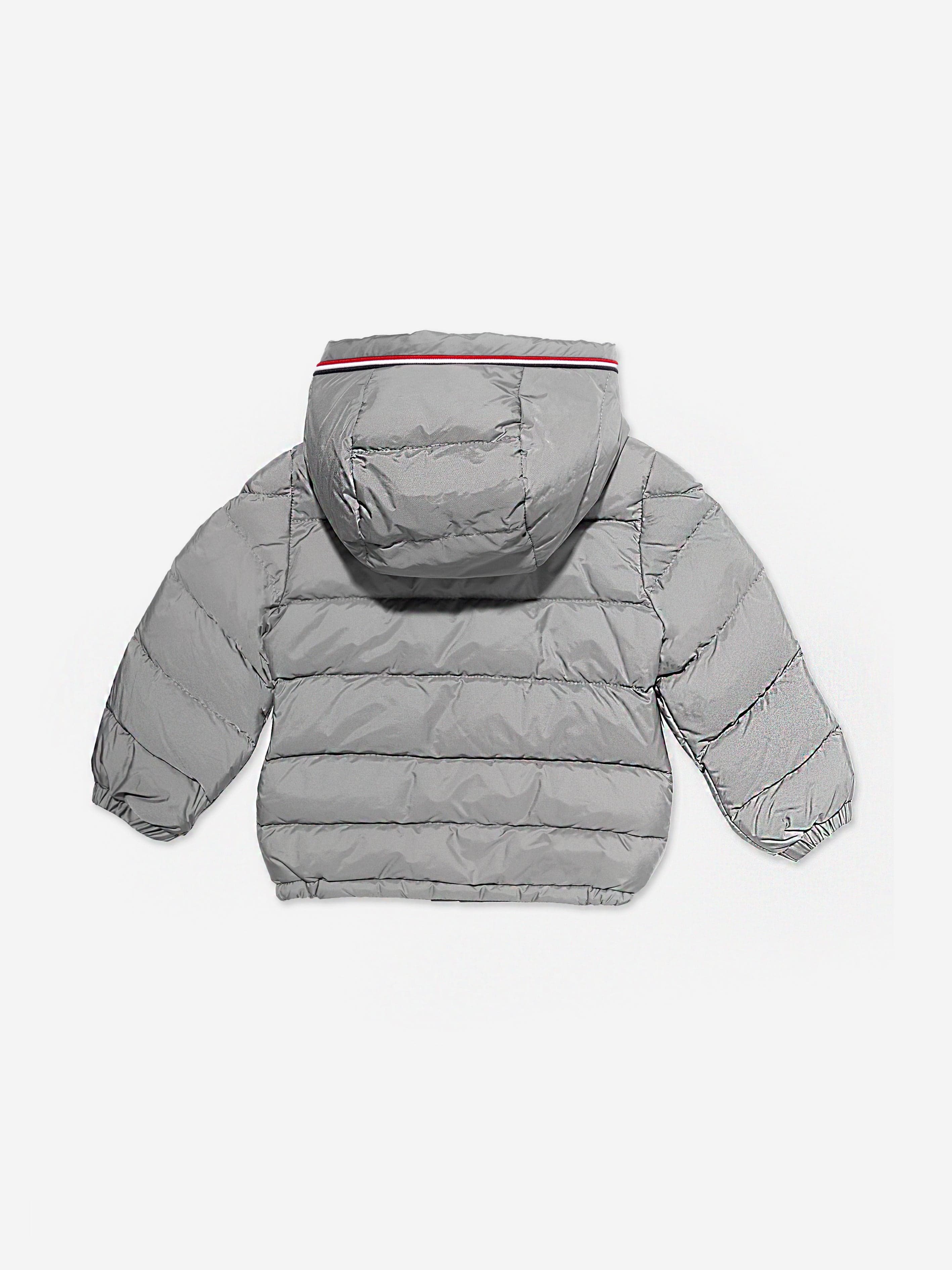 Moncler Enfant Baby Boys Down Padded Merary Jacket in Grey