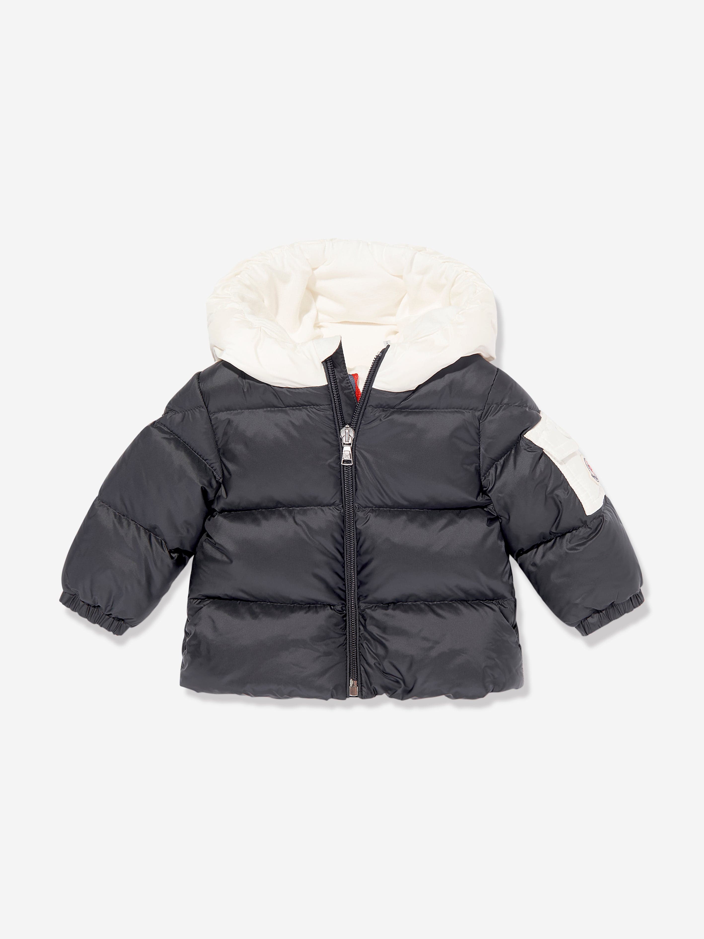 Moncler Enfant Baby Down Padded Ueno Nest in Navy