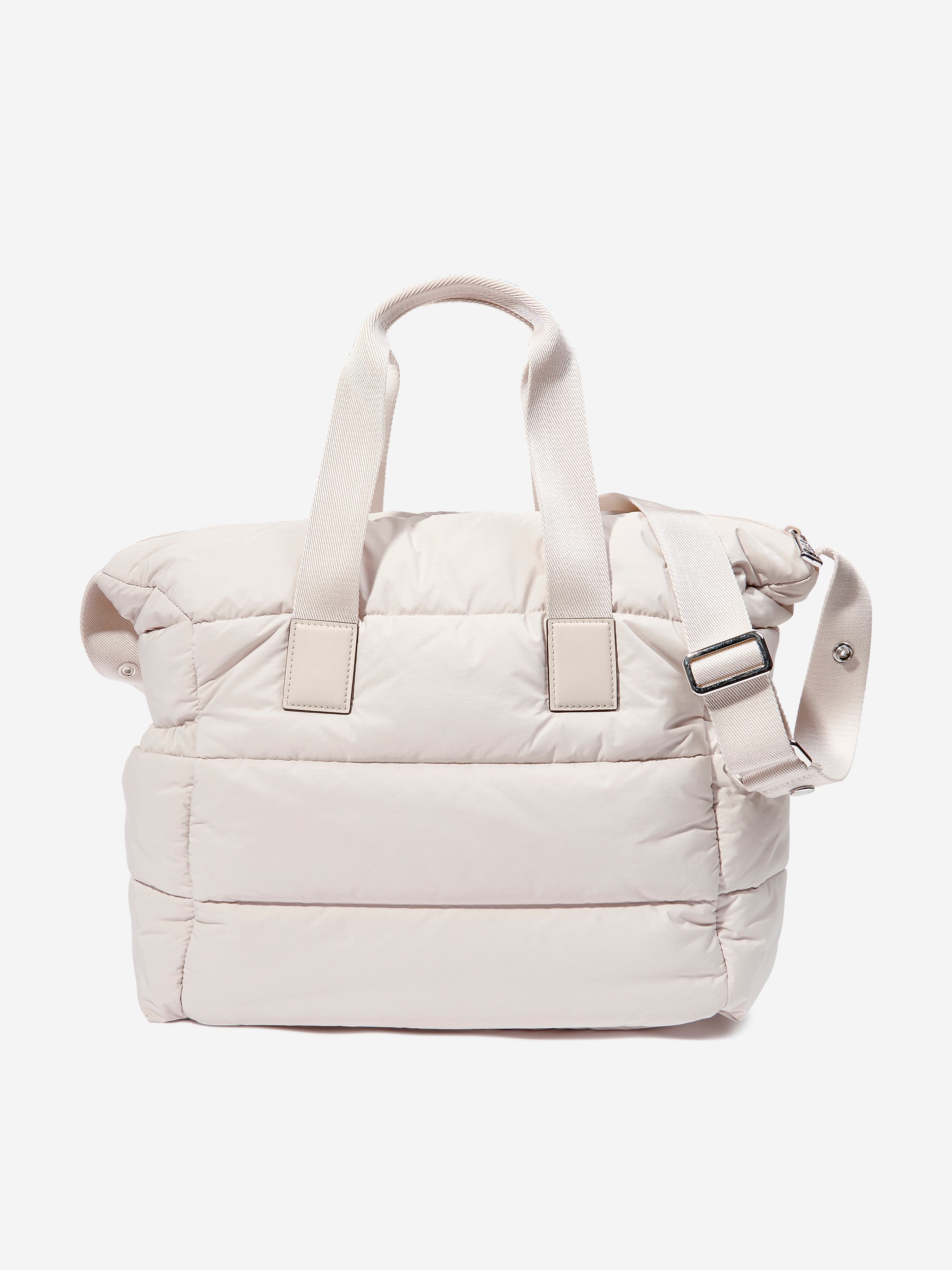 Moncler Enfant Baby Changing Bag in Ivory (42cm)