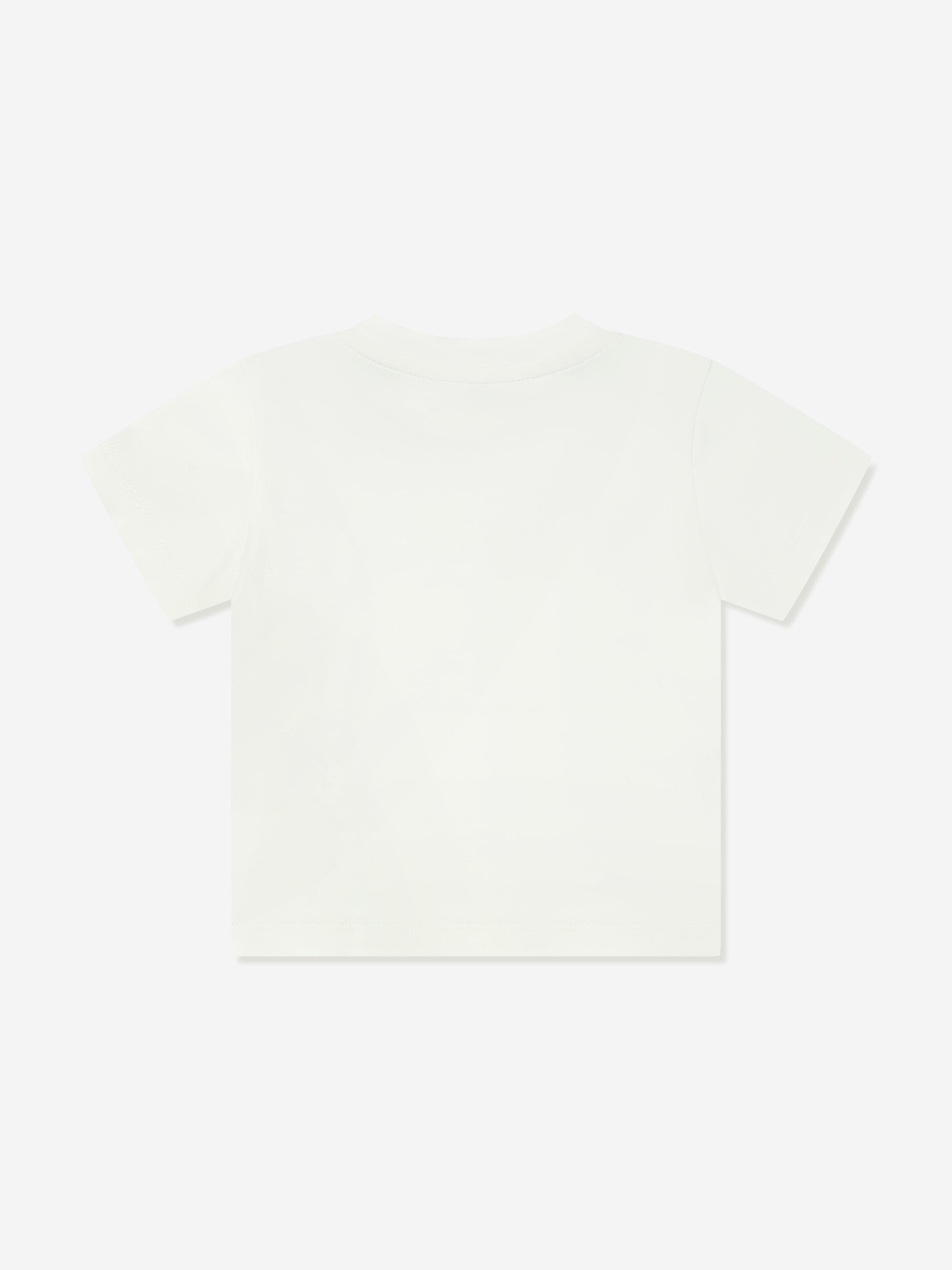 Moncler Enfant Baby Boys Logo T-Shirt in Ivory