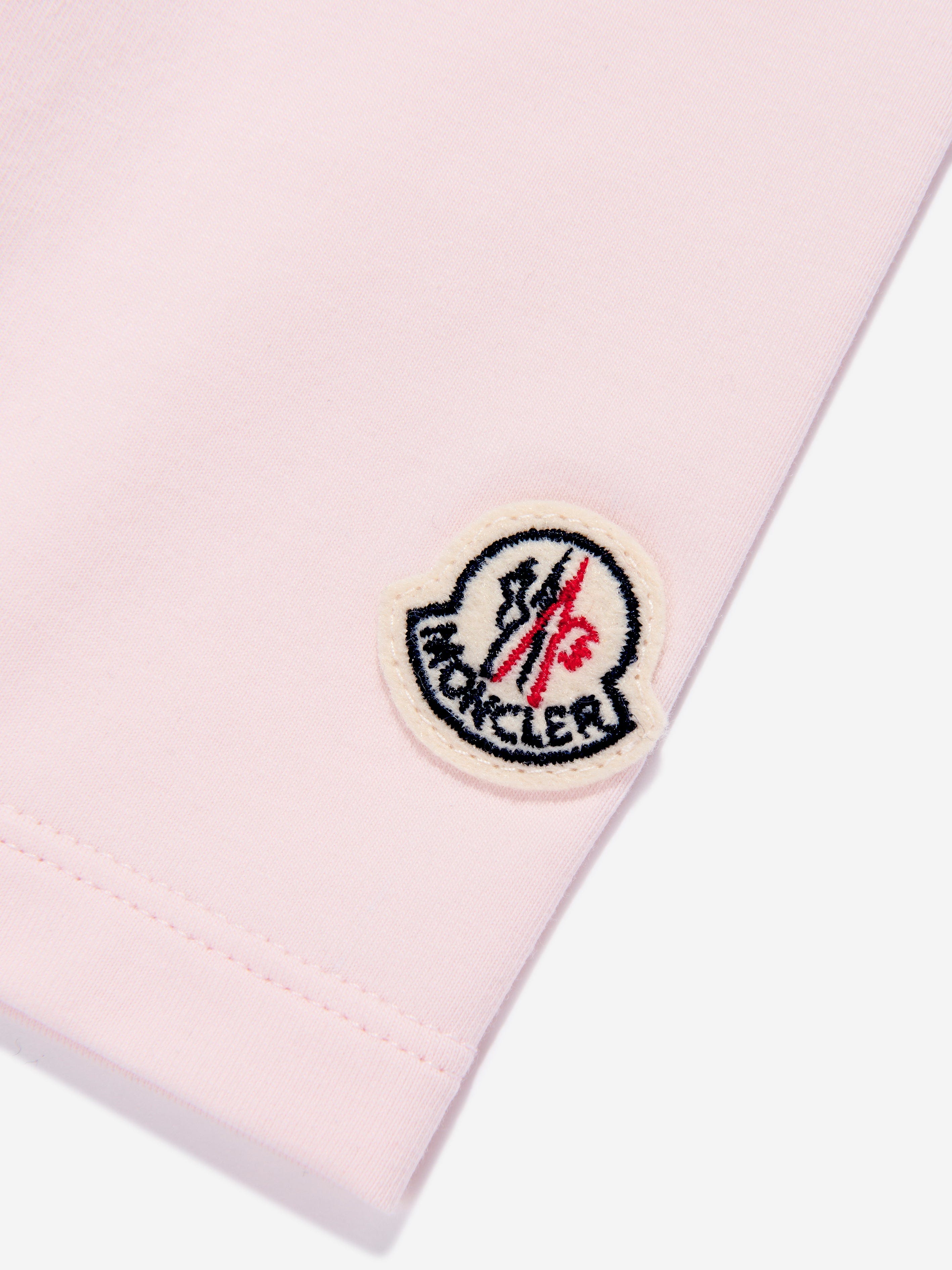 Moncler Enfant Baby Girls Logo Leggings in Pink