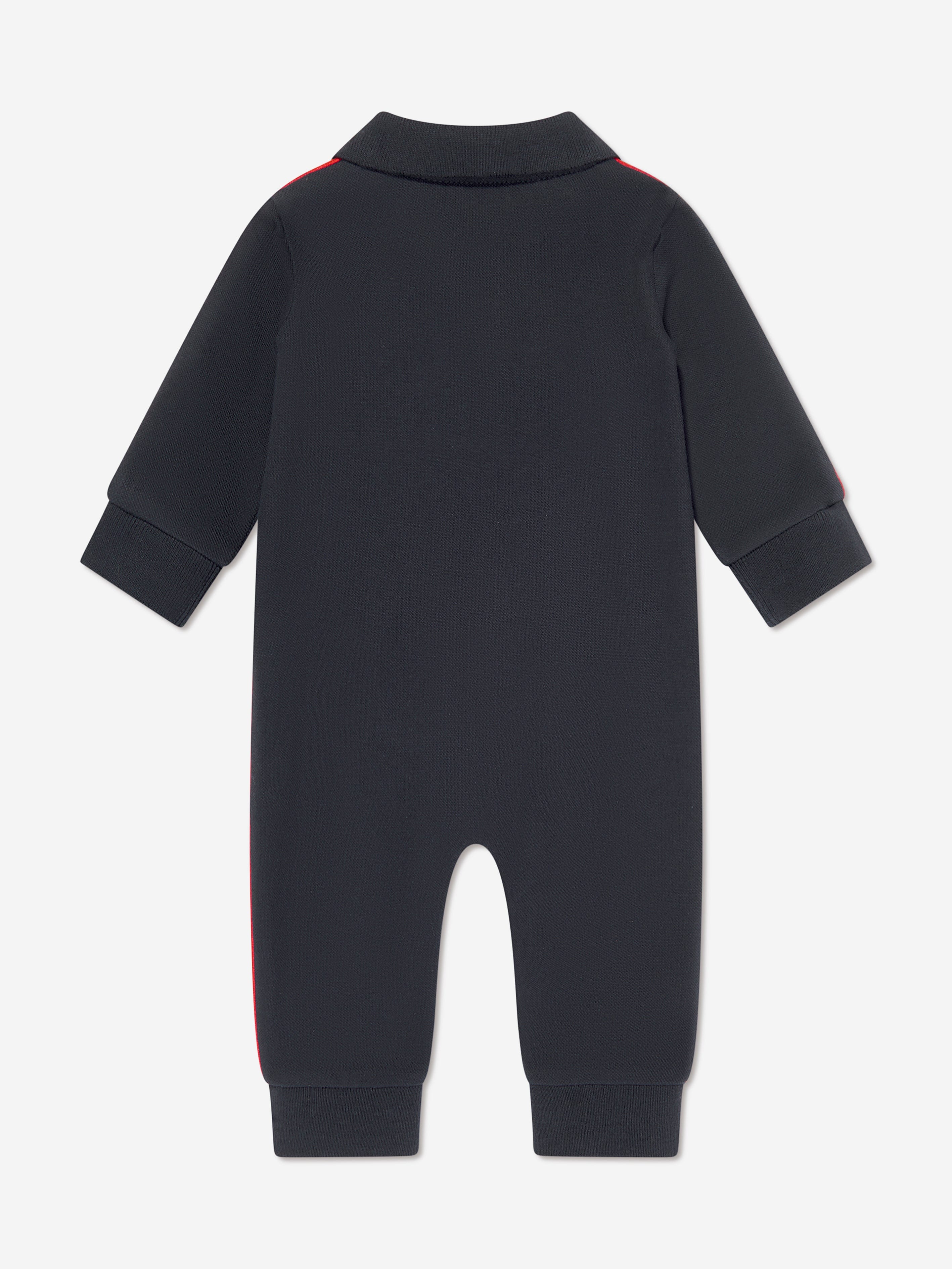 Moncler Enfant Baby Boys Logo Romper in Navy