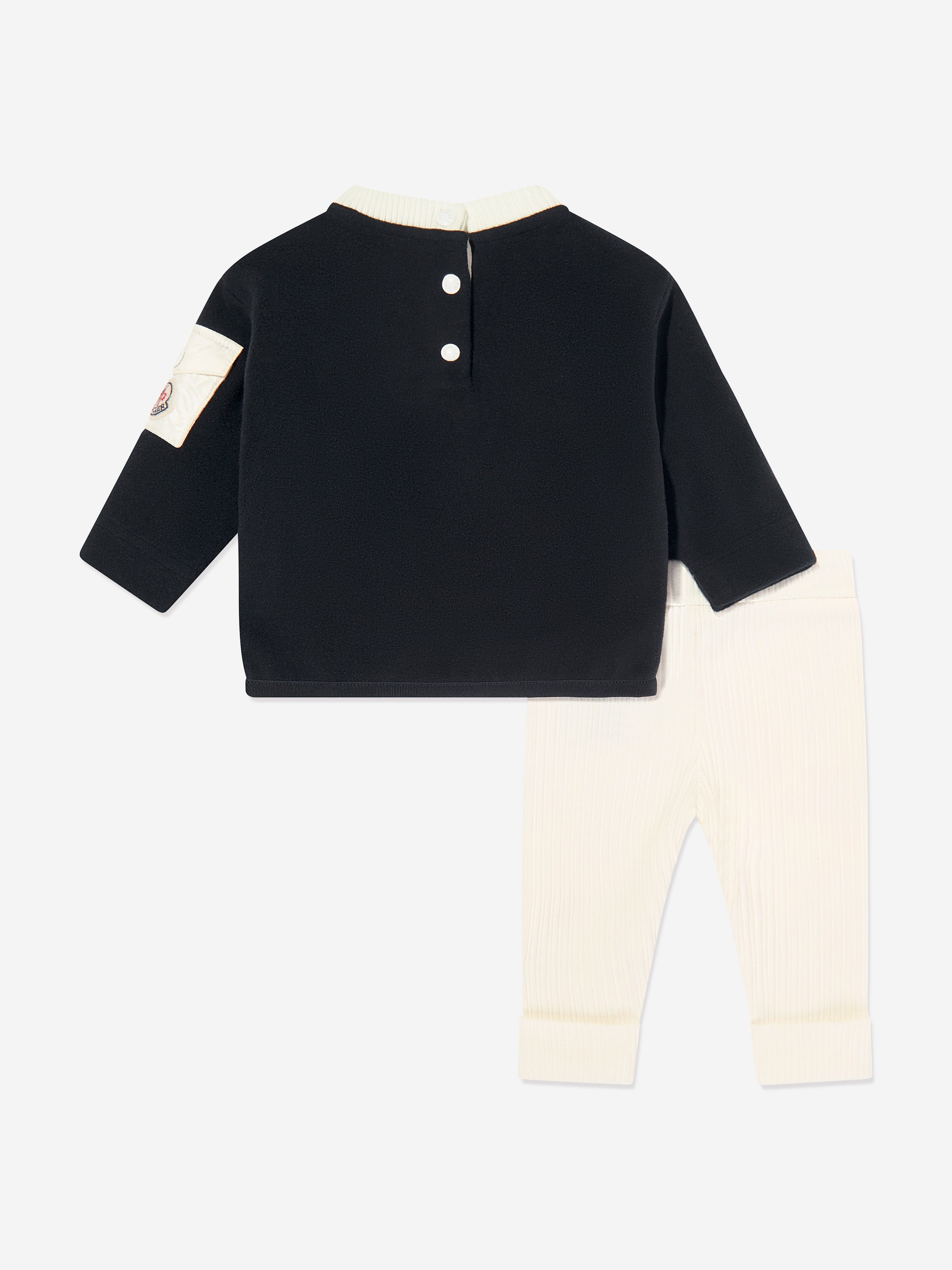 Moncler Enfant Baby Tracksuit Set in Navy