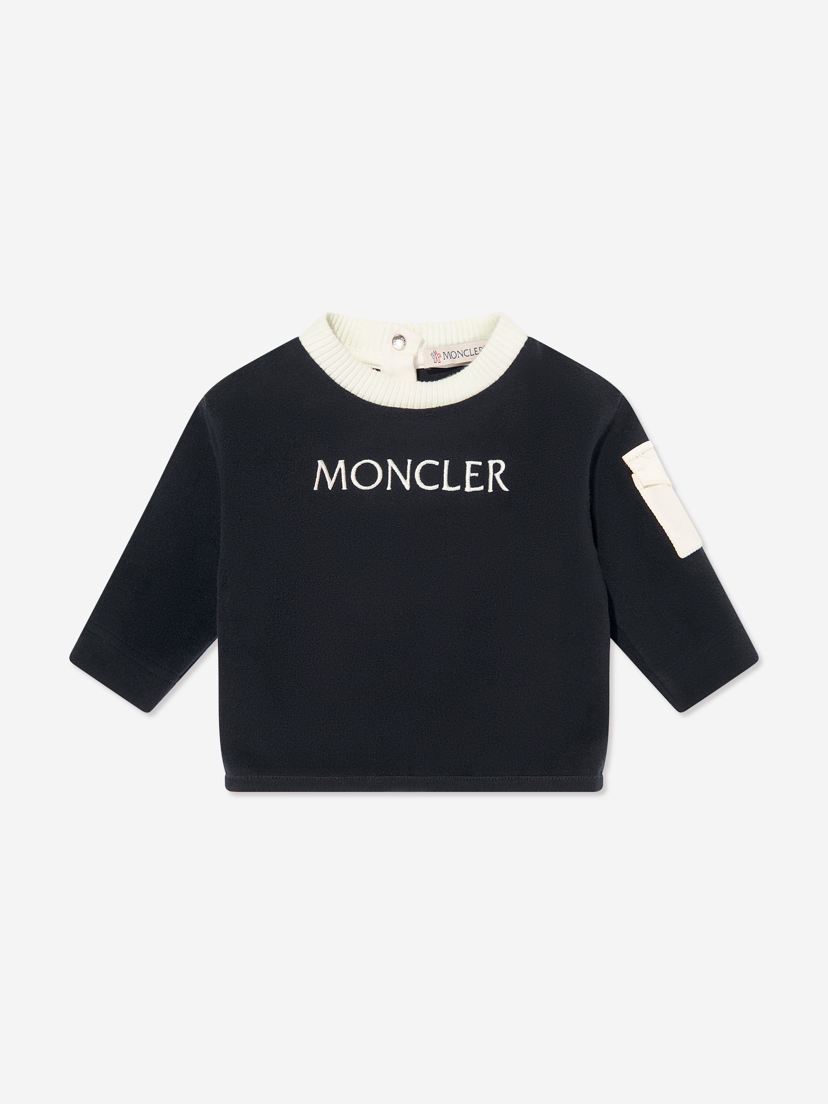 Moncler Enfant Baby Tracksuit Set in Navy