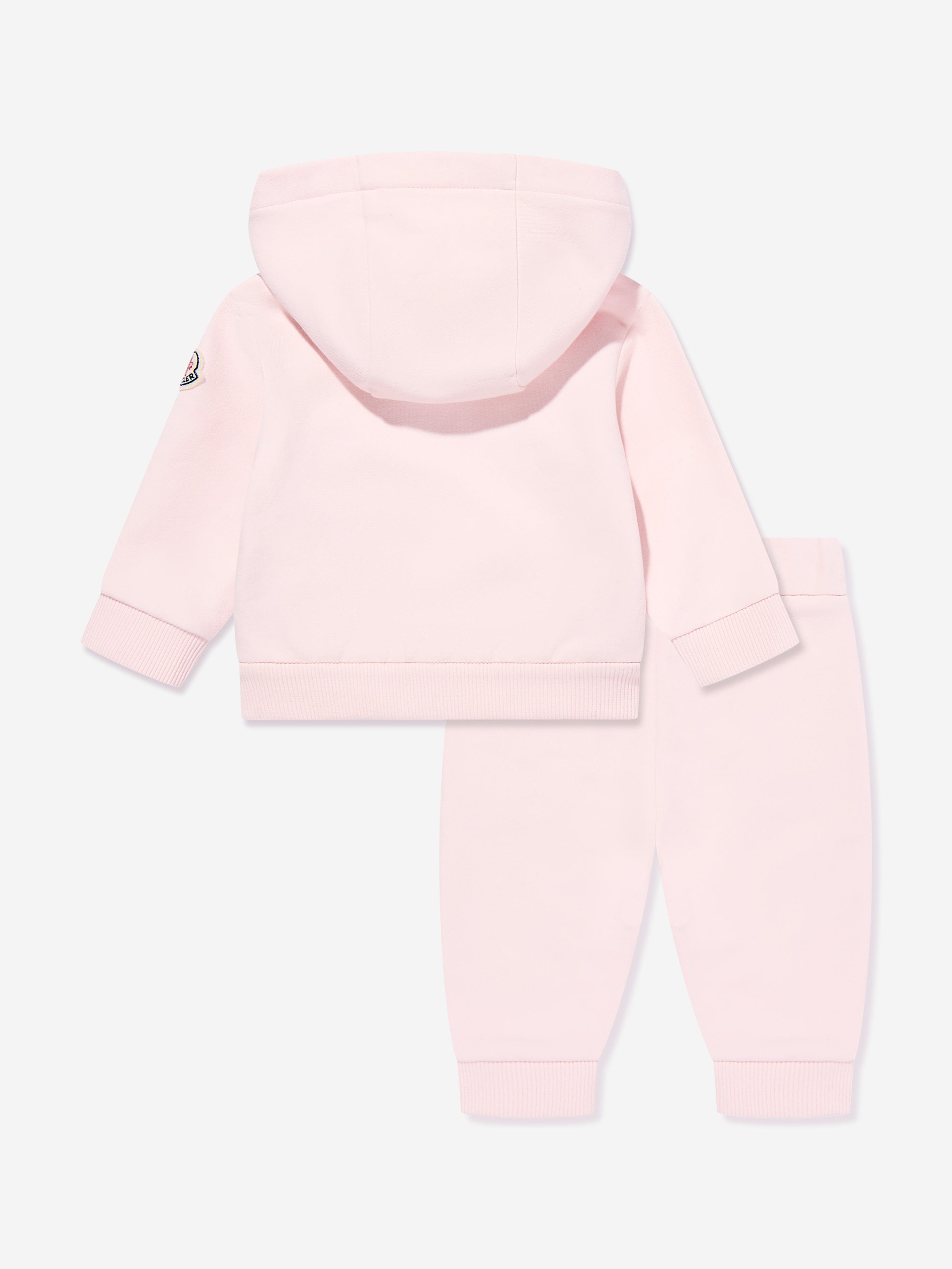 Moncler Enfant Baby Girls Logo Tracksuit in Pink