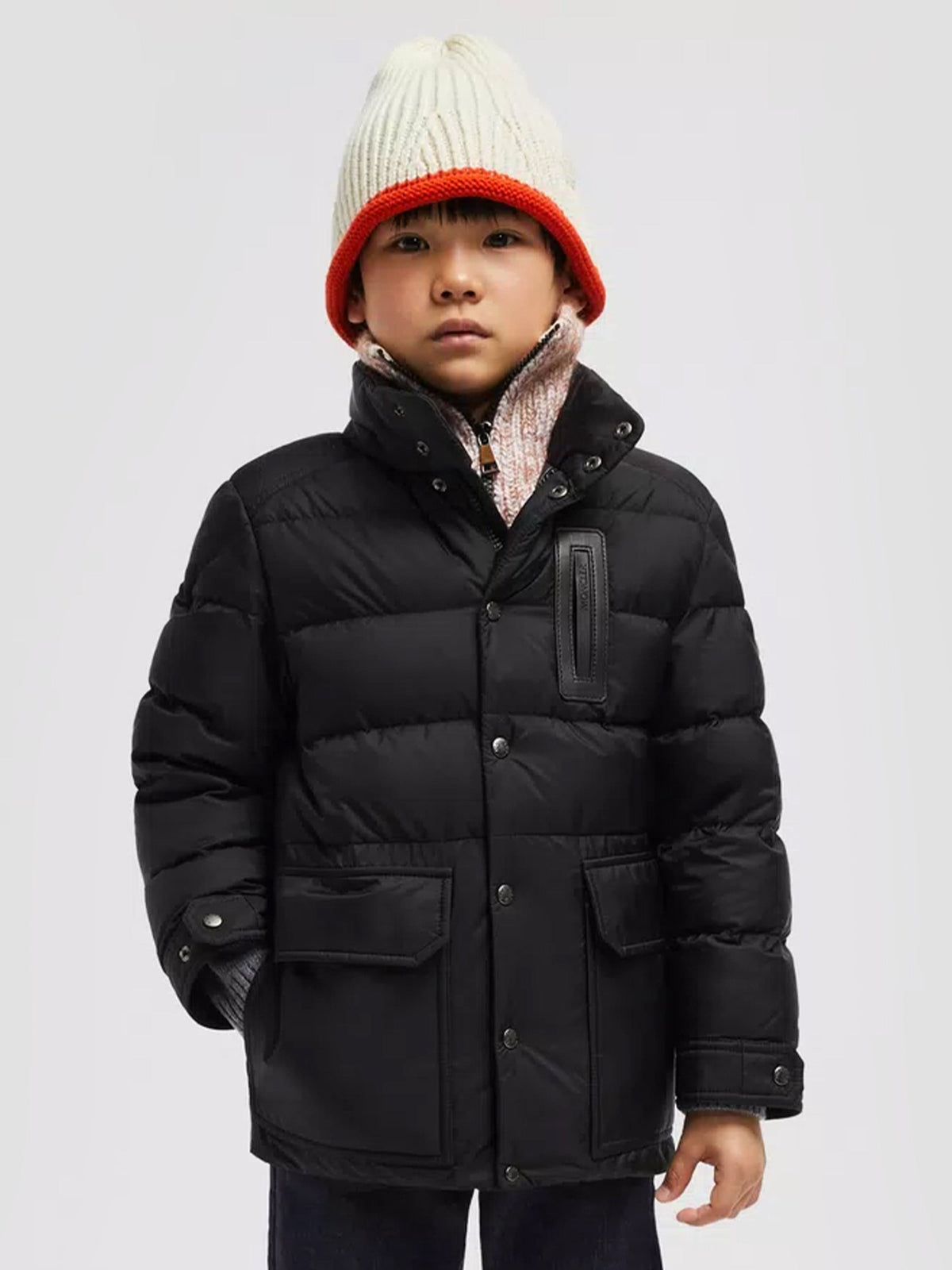Moncler Enfant Down Padded Klopas Short Parka