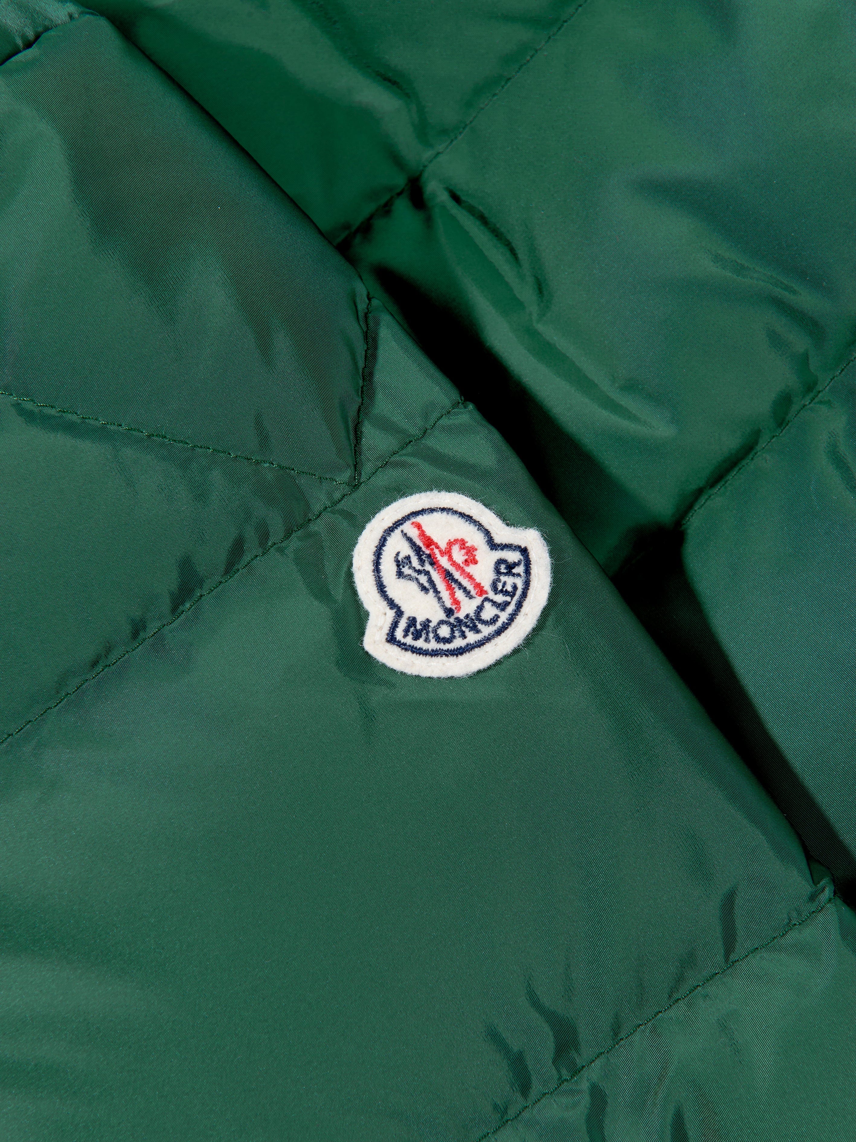 Moncler Enfant Boys Down Padded Merary Jacket in Green