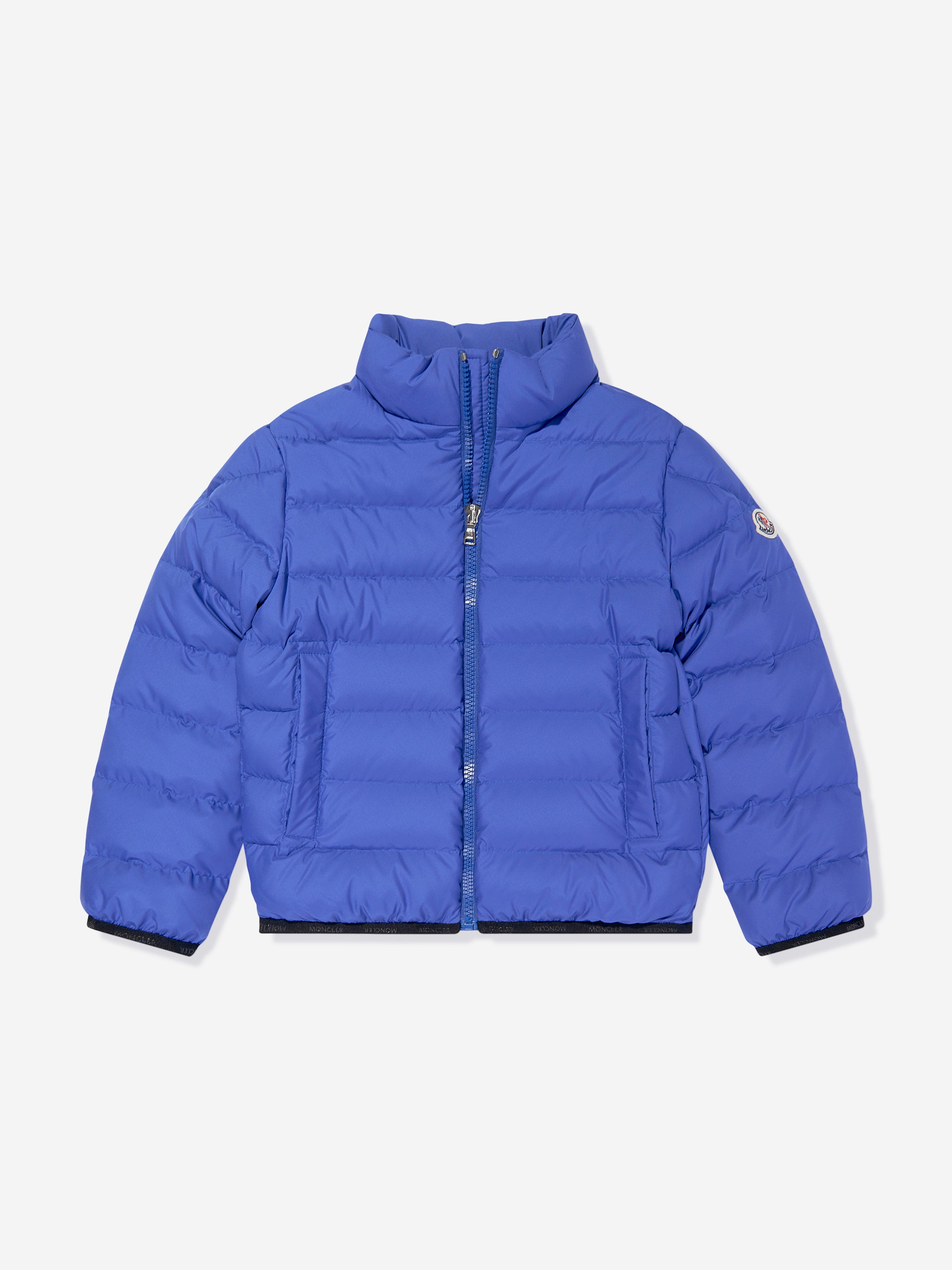 Moncler Enfant Boys Down Padded Baudinet Jacket in Blue