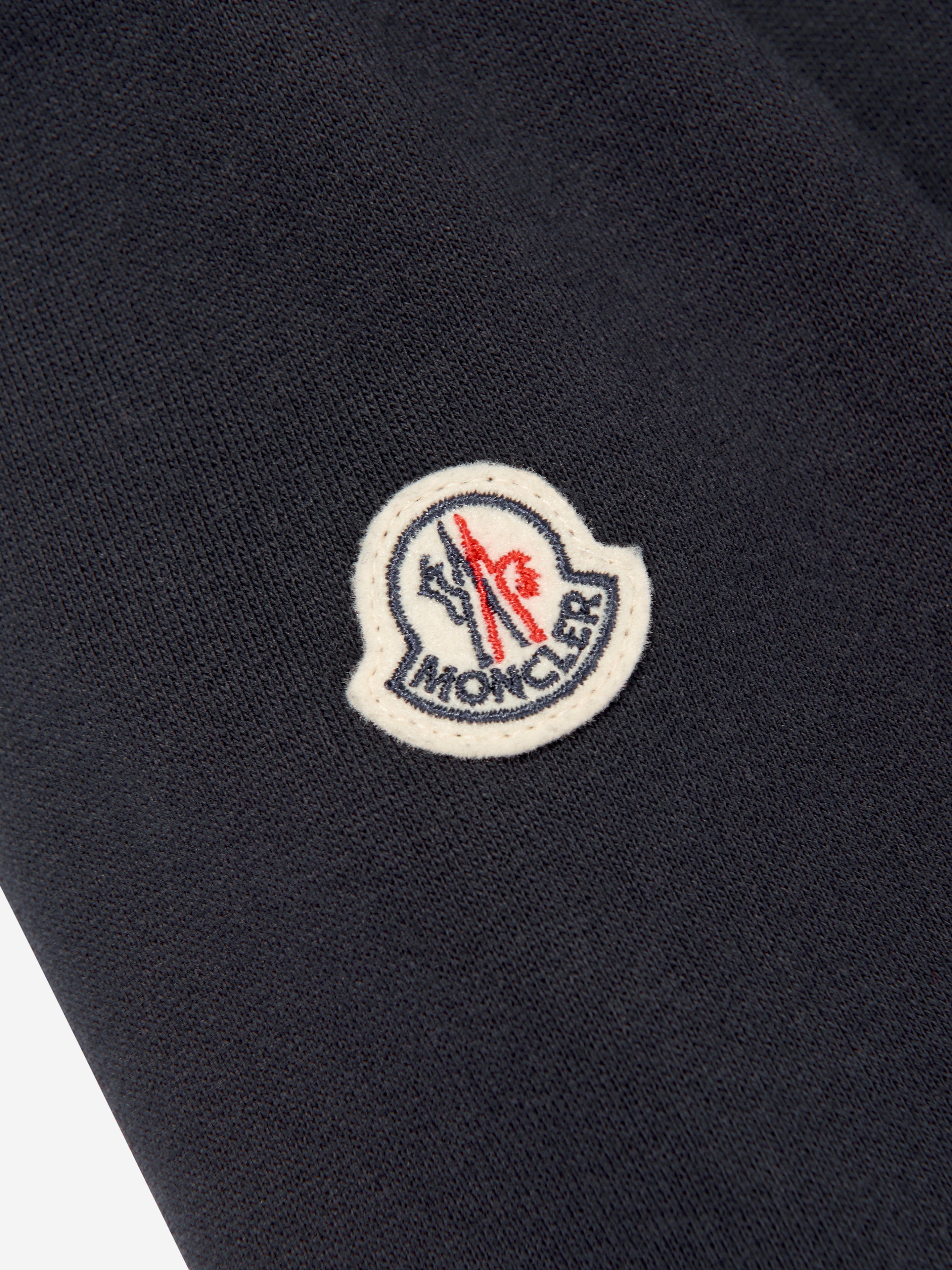 Moncler Enfant Boys Zip Up Top in Navy