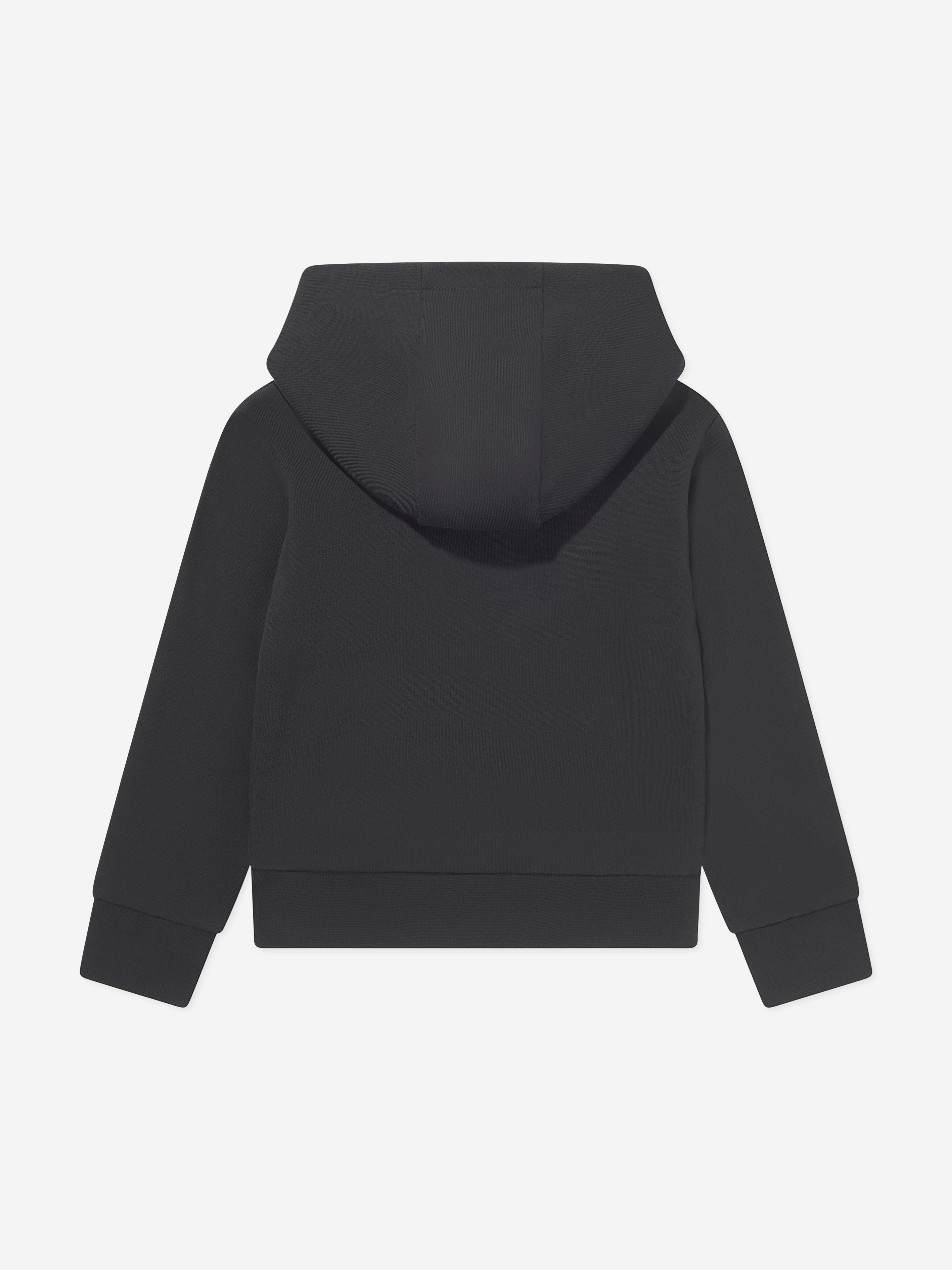 Moncler Enfant Boys Logo Hoodie in Black