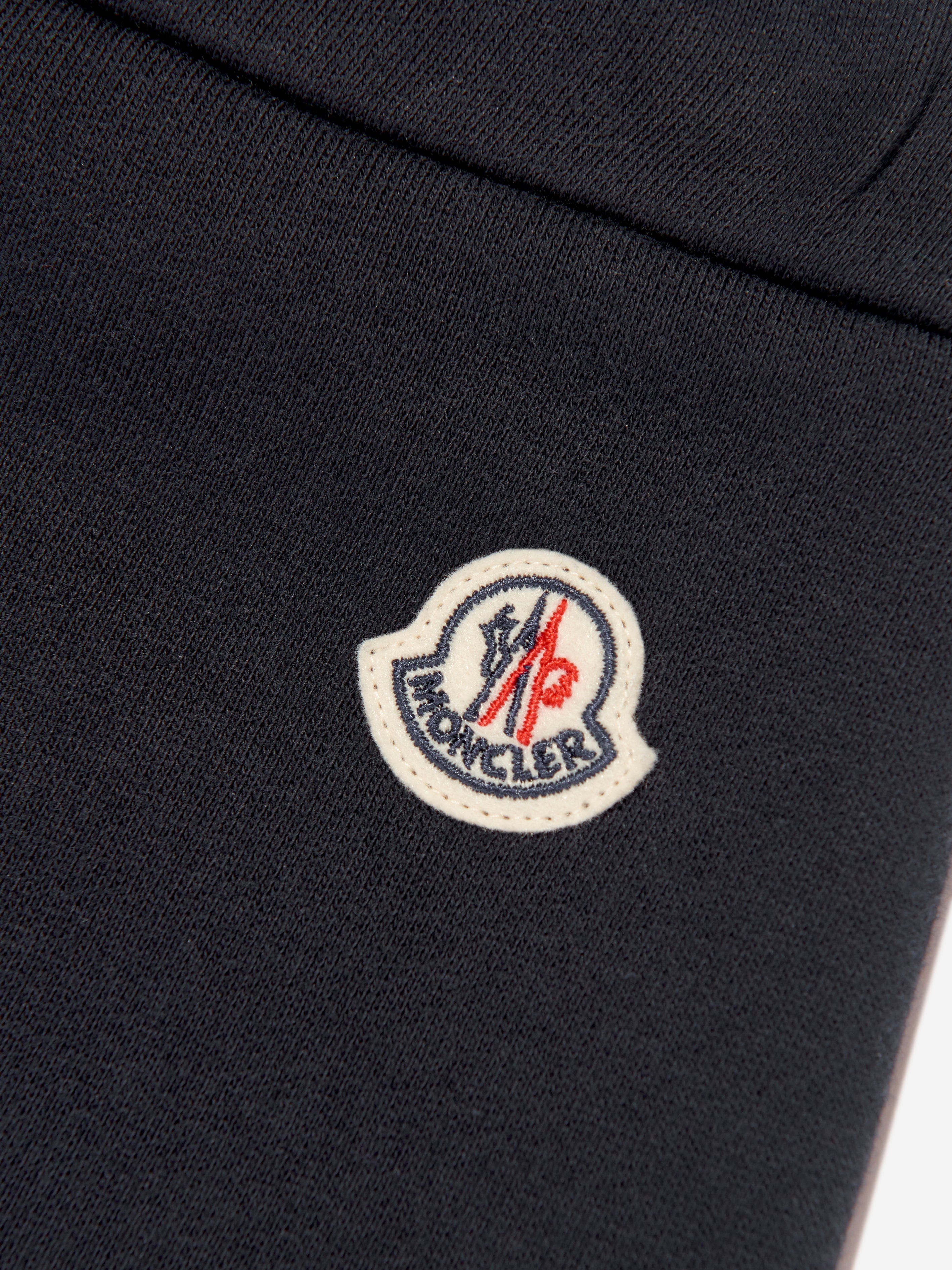 Moncler Enfant Boys Logo Joggers in Navy