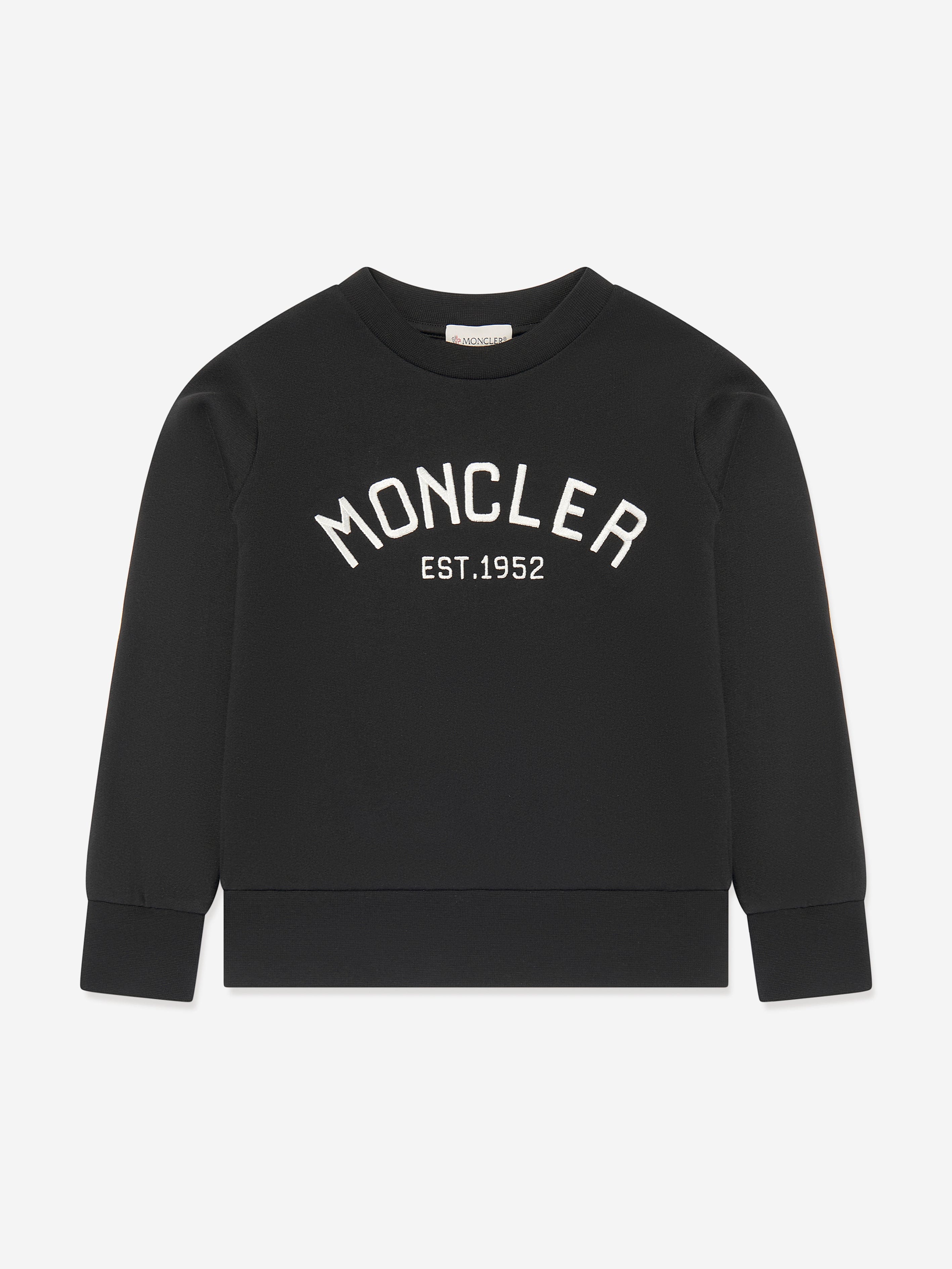 Moncler Enfant Boys Logo Tracksuit in Black