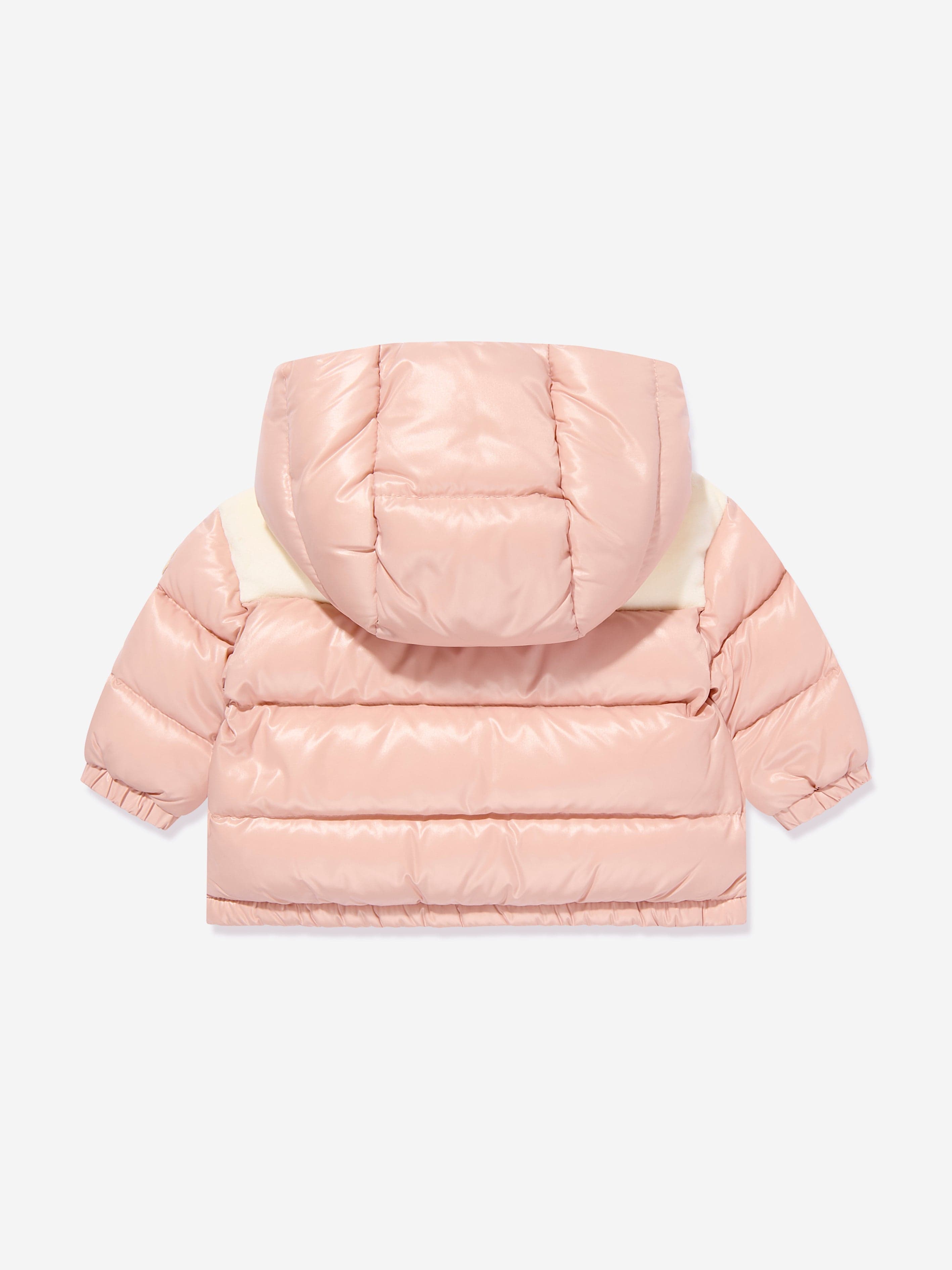 Moncler Enfant Baby Girls Down Padded Lakisha Jacket in Pink