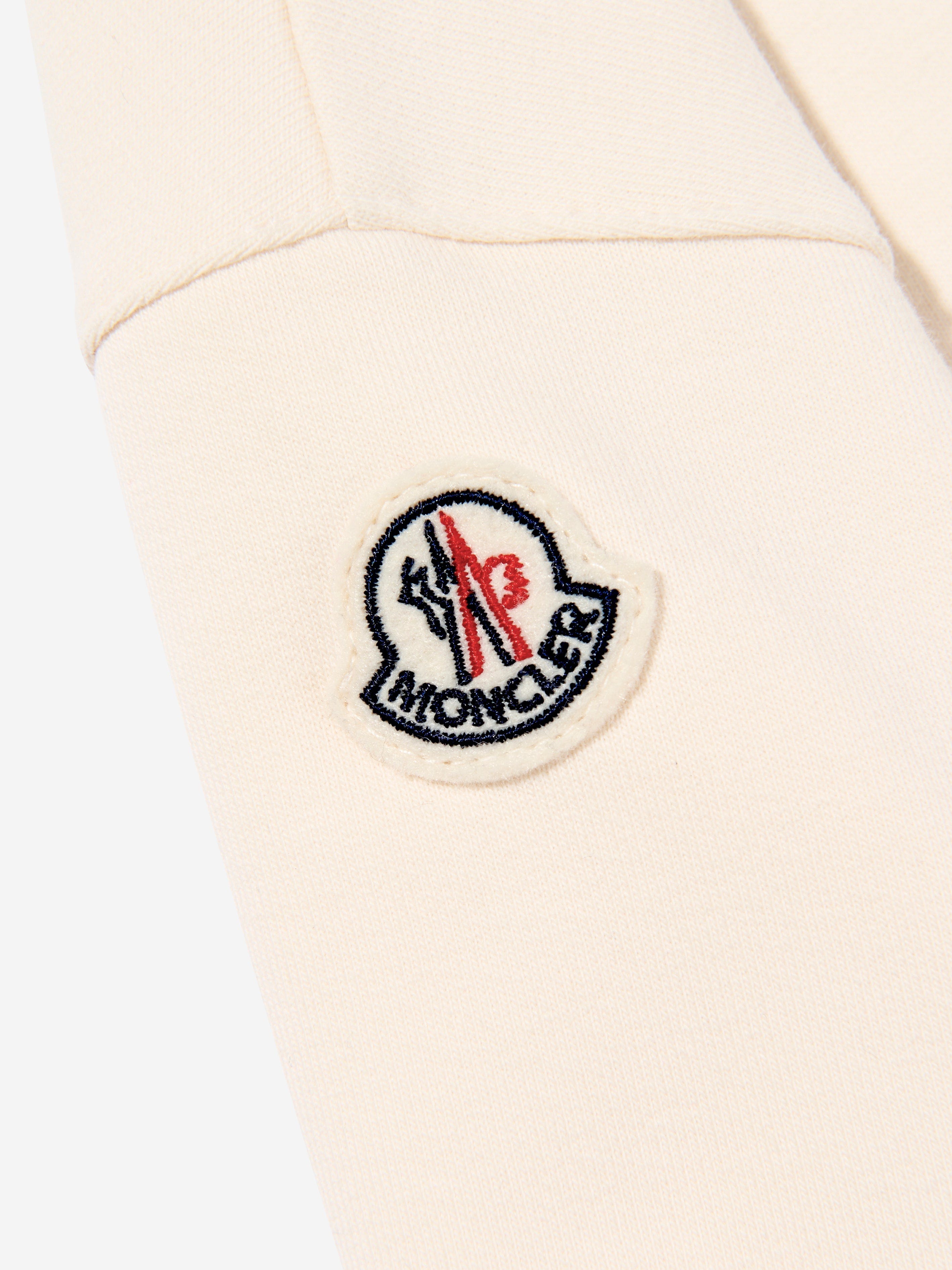 Moncler Enfant Baby Girls Bear Sweatshirt in Cream