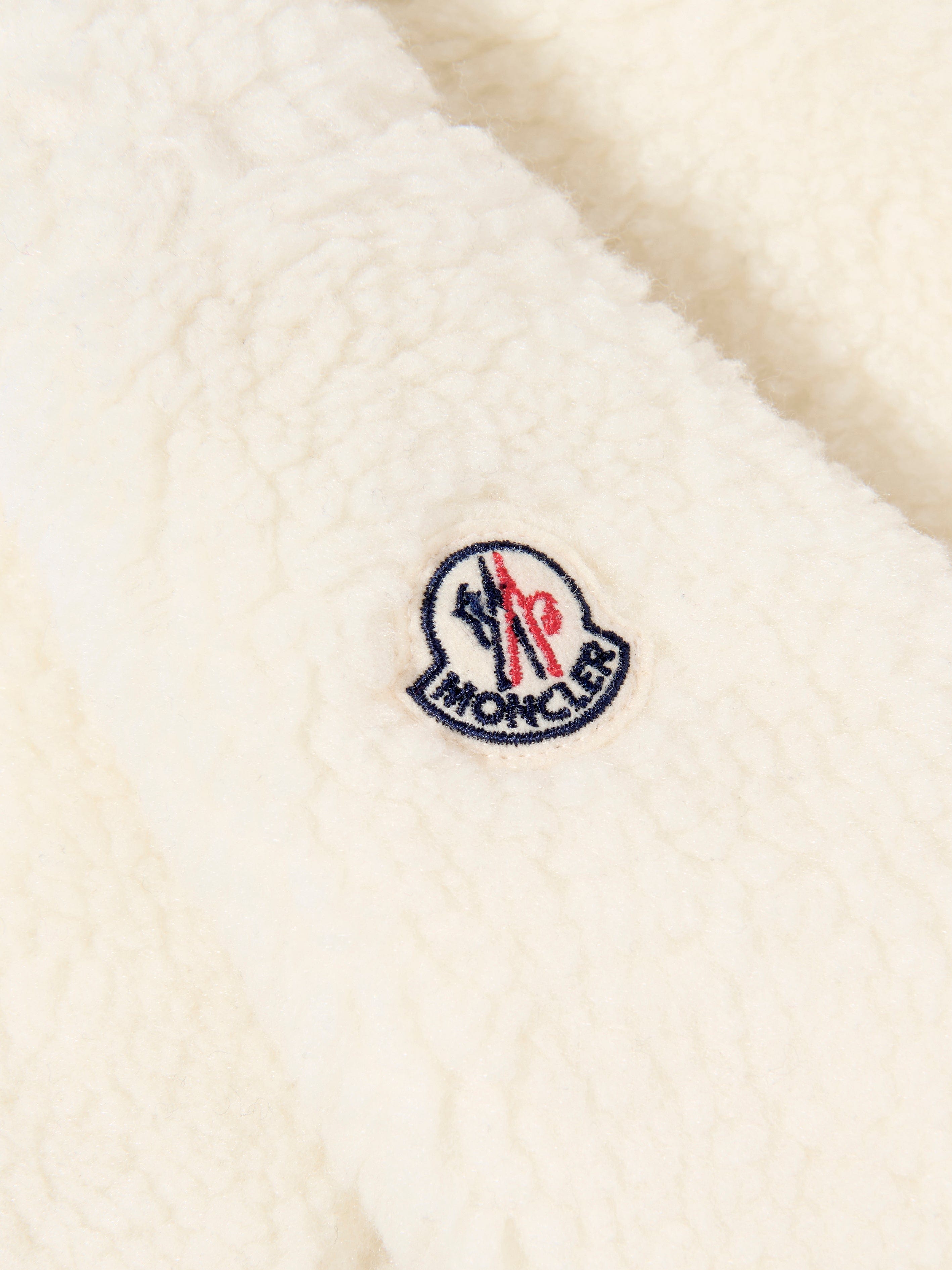 Moncler Enfant Baby Boys Zip Up Top in Ivory