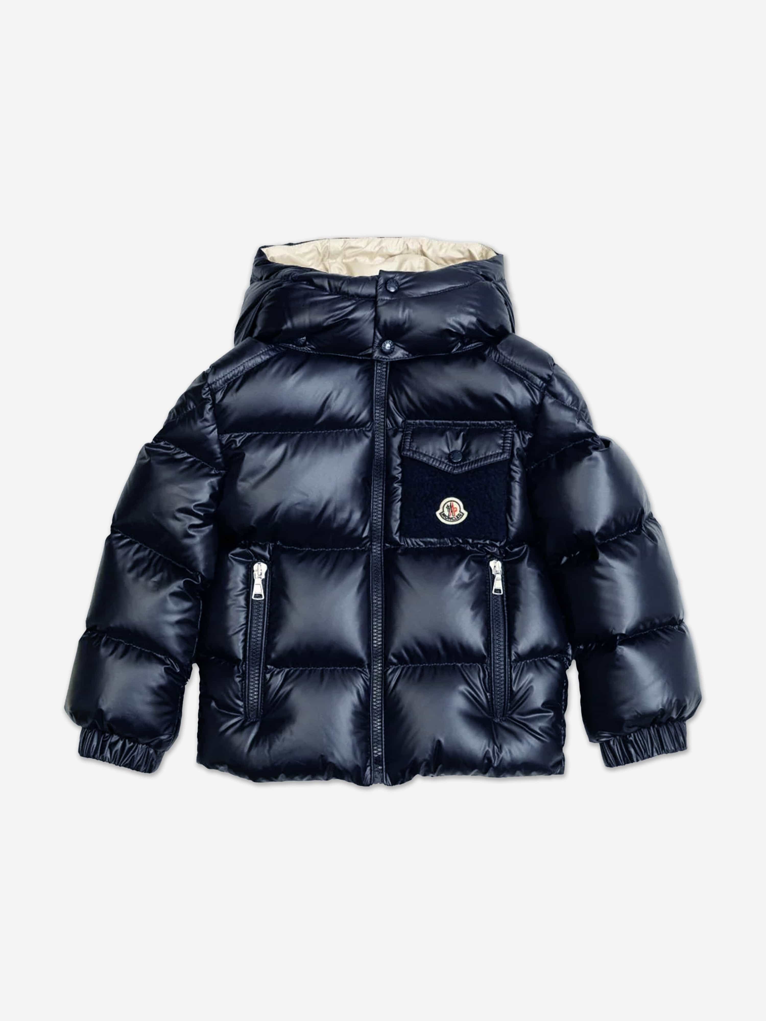 Boys Down Padded Yule Jacket in Navy