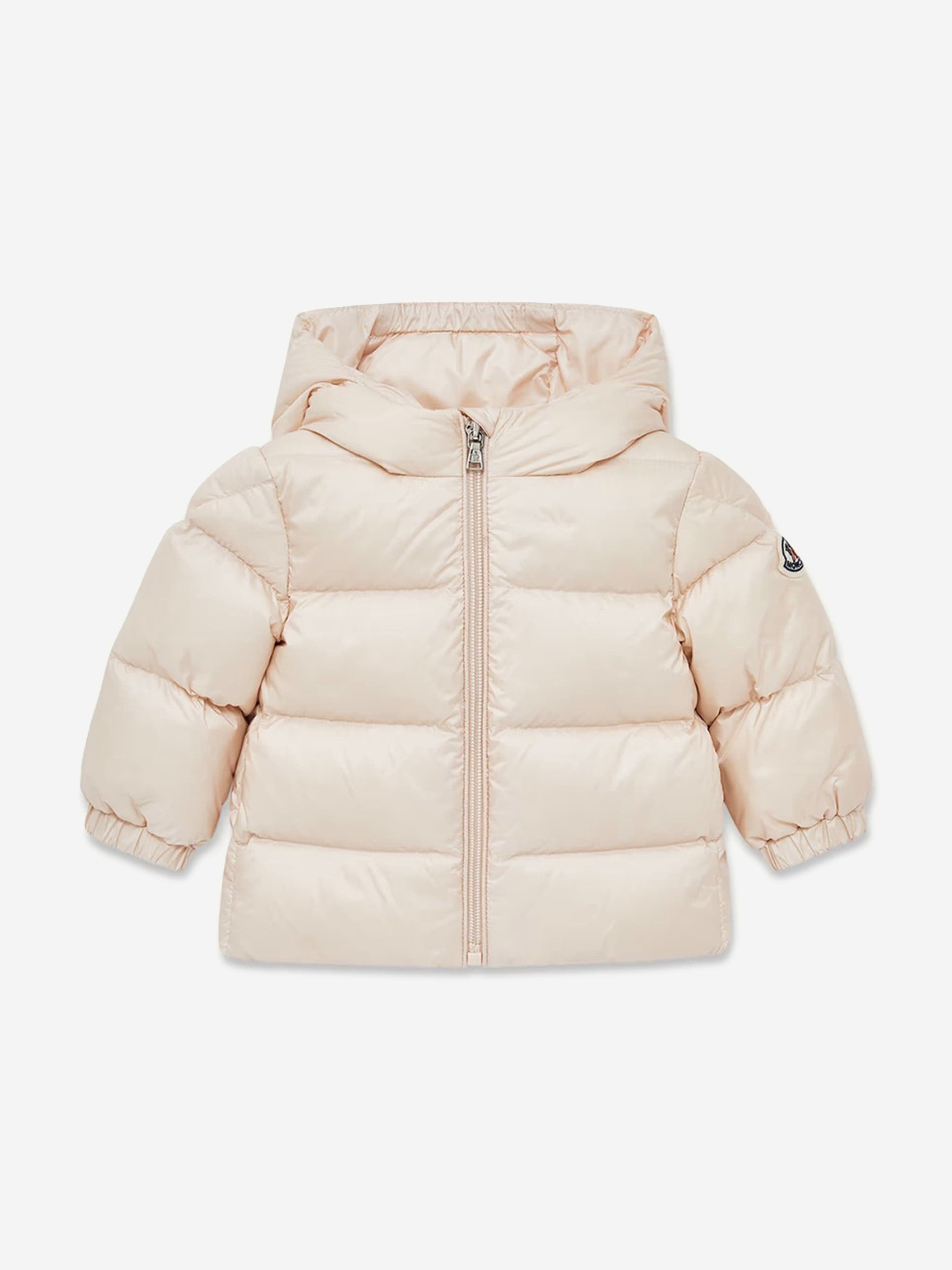 Moncler Enfant Baby Girls Down Padded Sharon Jacket in Pink