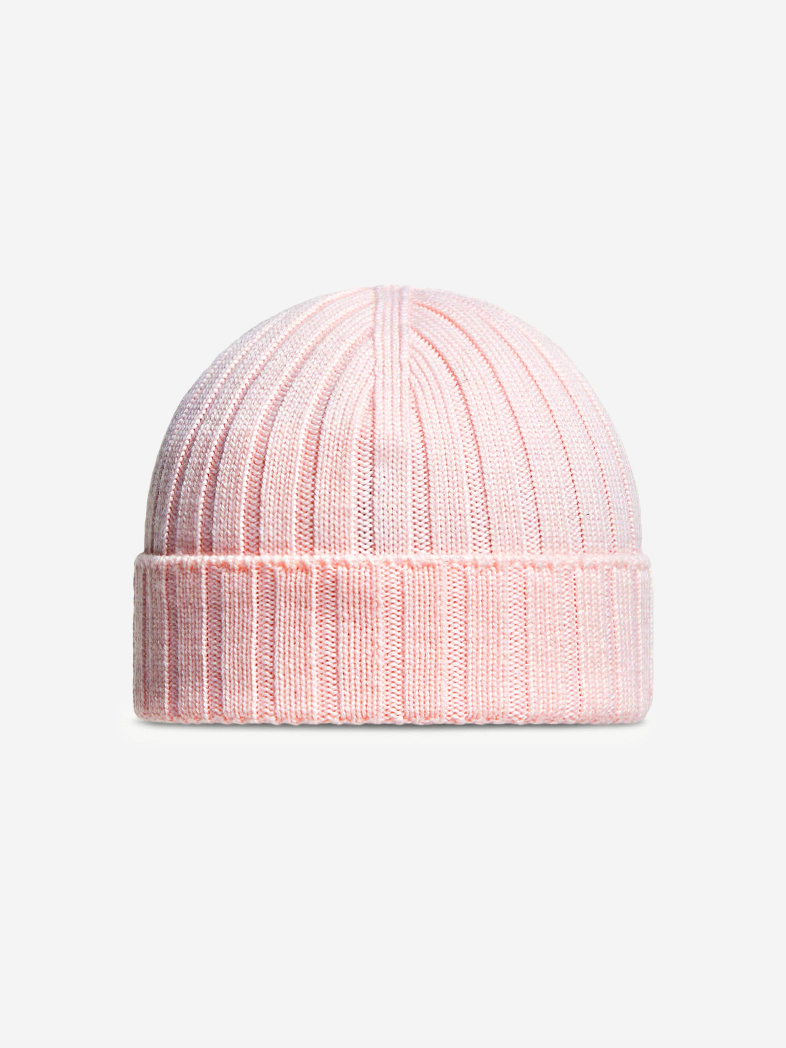 Moncler Enfant Baby Girls Wool Beanie Hat in Pink