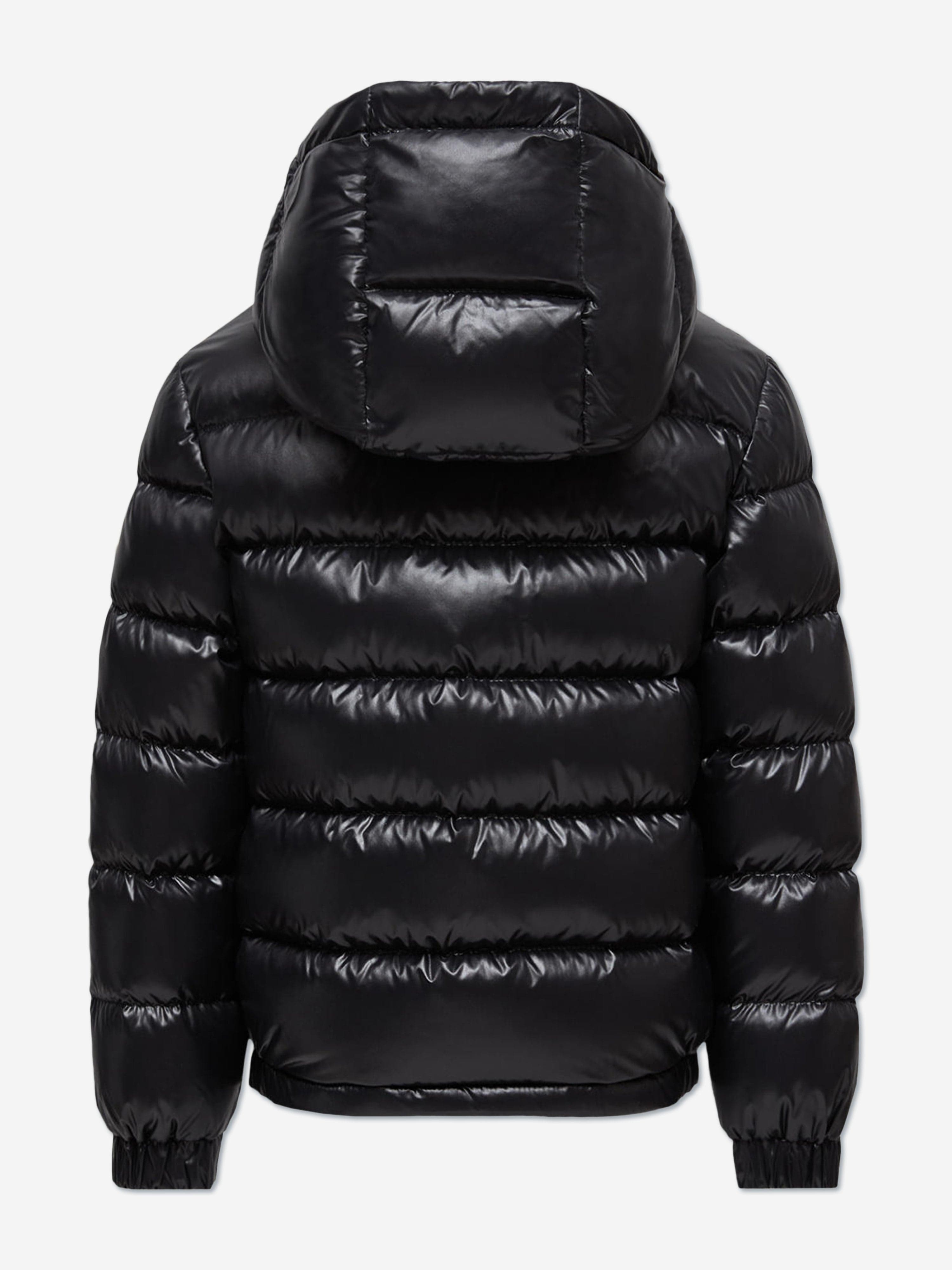 Moncler Enfant Kids Down Padded New Aubert Jacket in Black