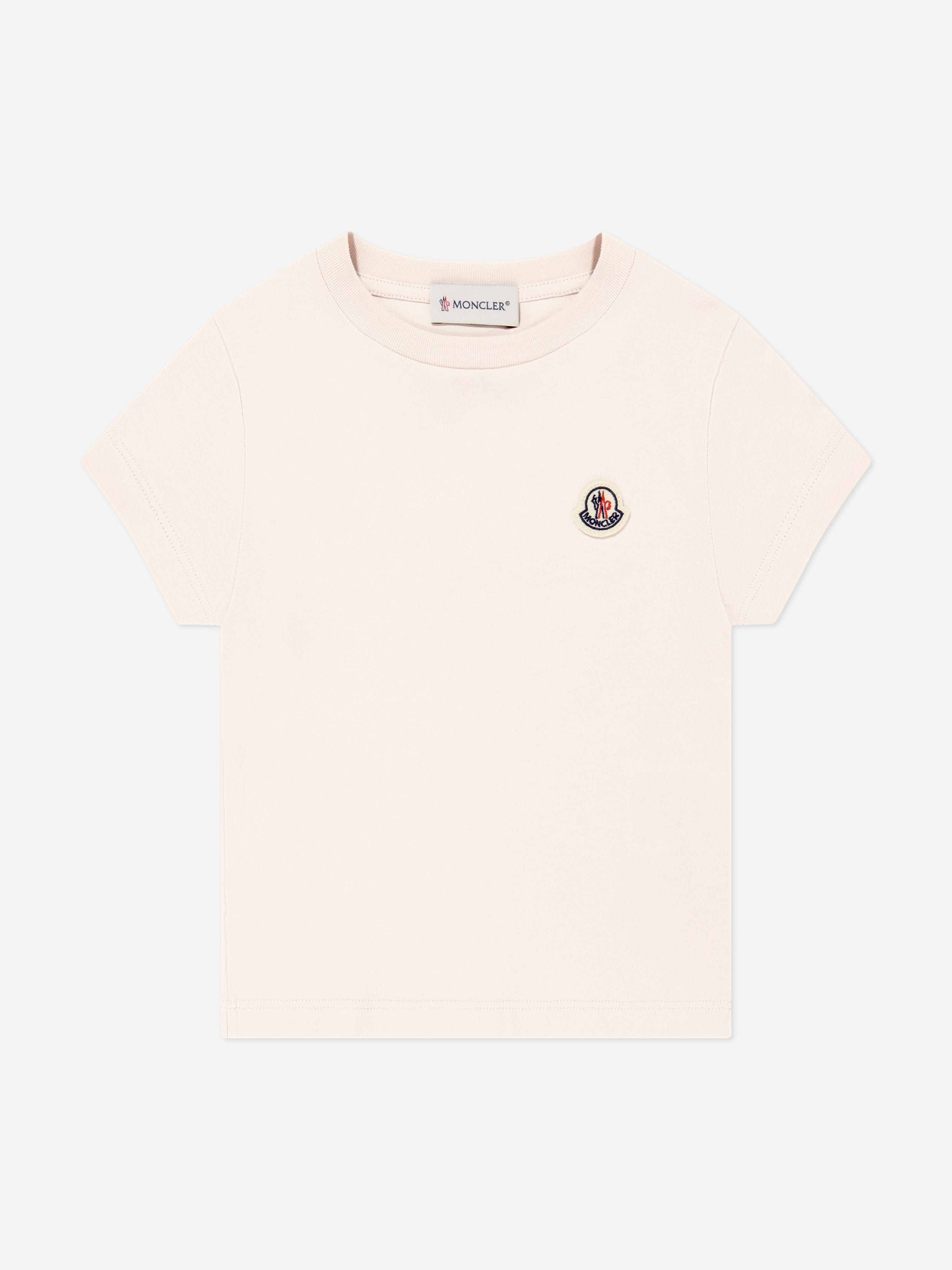 Moncler Enfant Girls 3 Pack T-Shirt Set in Multicolour