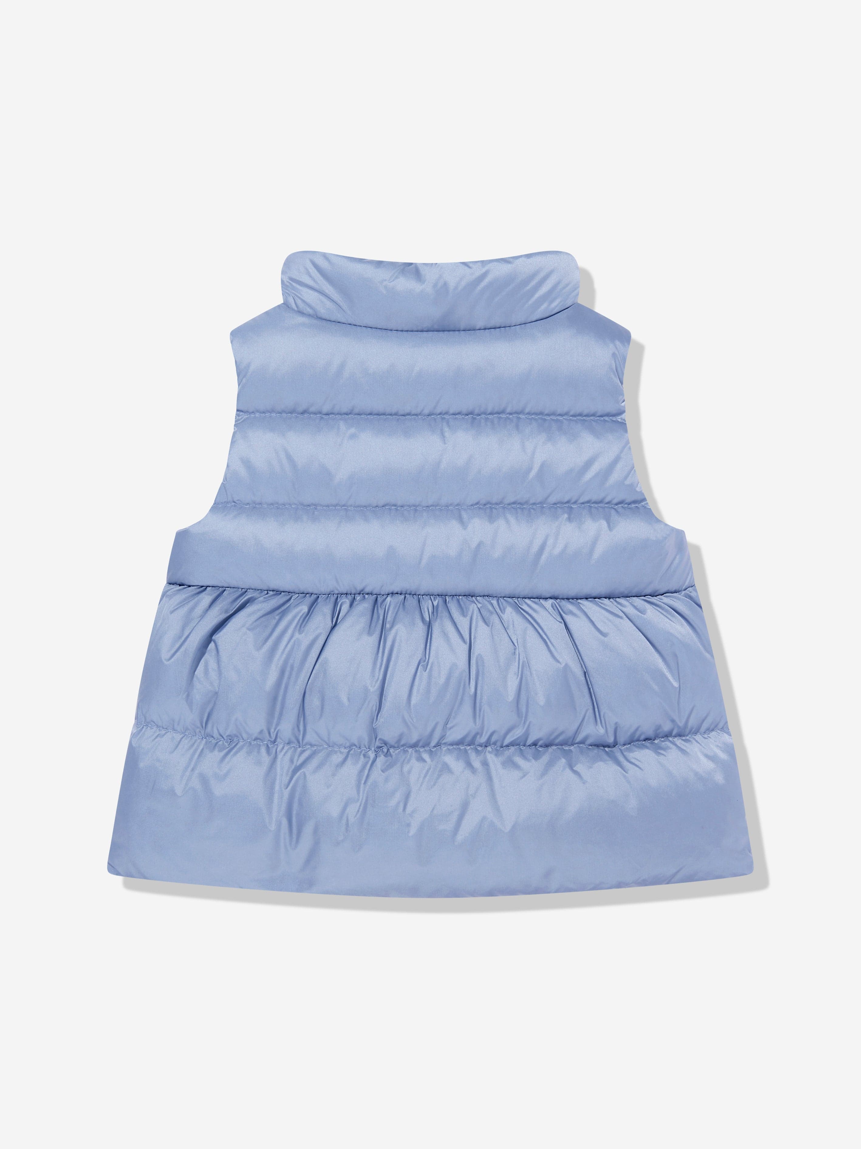 Moncler Enfant Baby Girls Hivette Down Padded Gilet in Blue