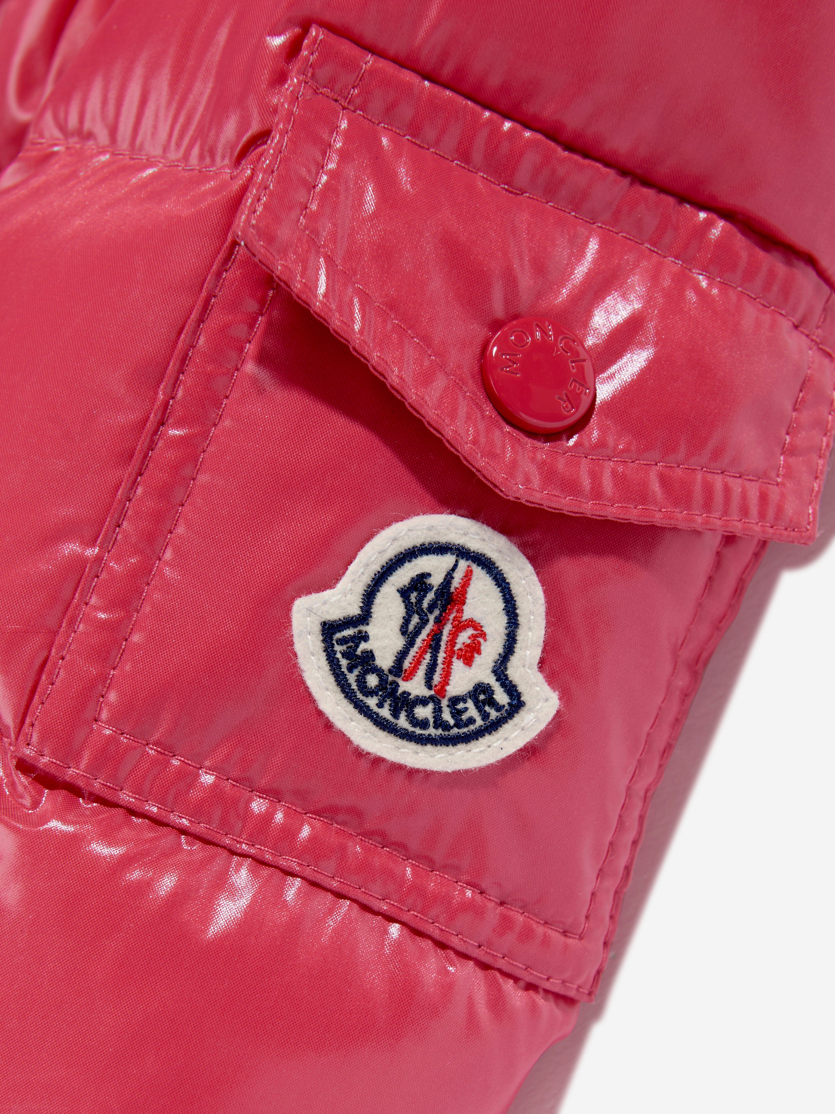 Moncler Enfant Baby Girls Maire Down Padded Jacket in Pink