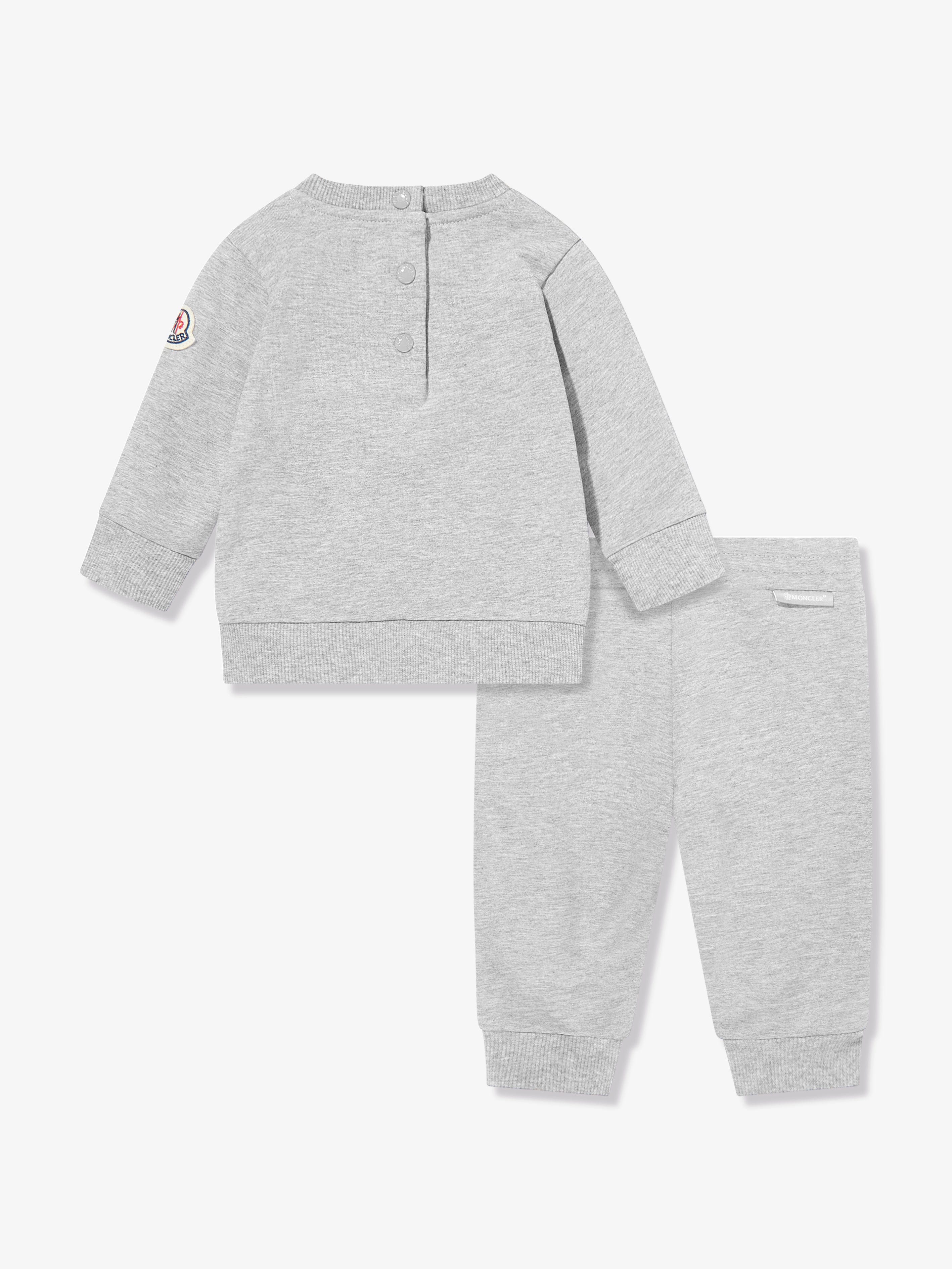 Moncler Enfant Baby Boys Teddy Bear Tracksuit in Grey