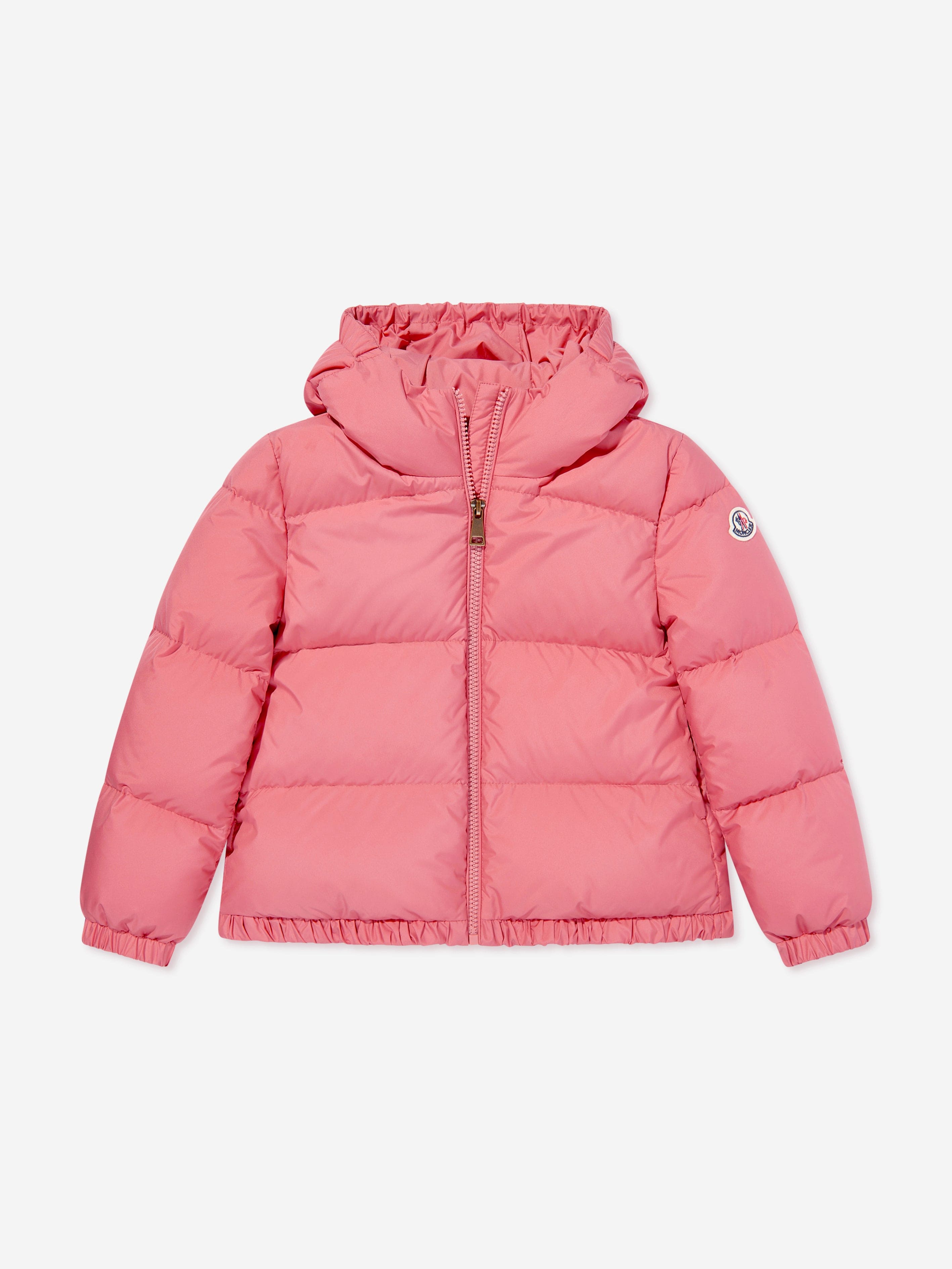 Moncler Enfant Girls Cascar Down Padded Jacket in Pink