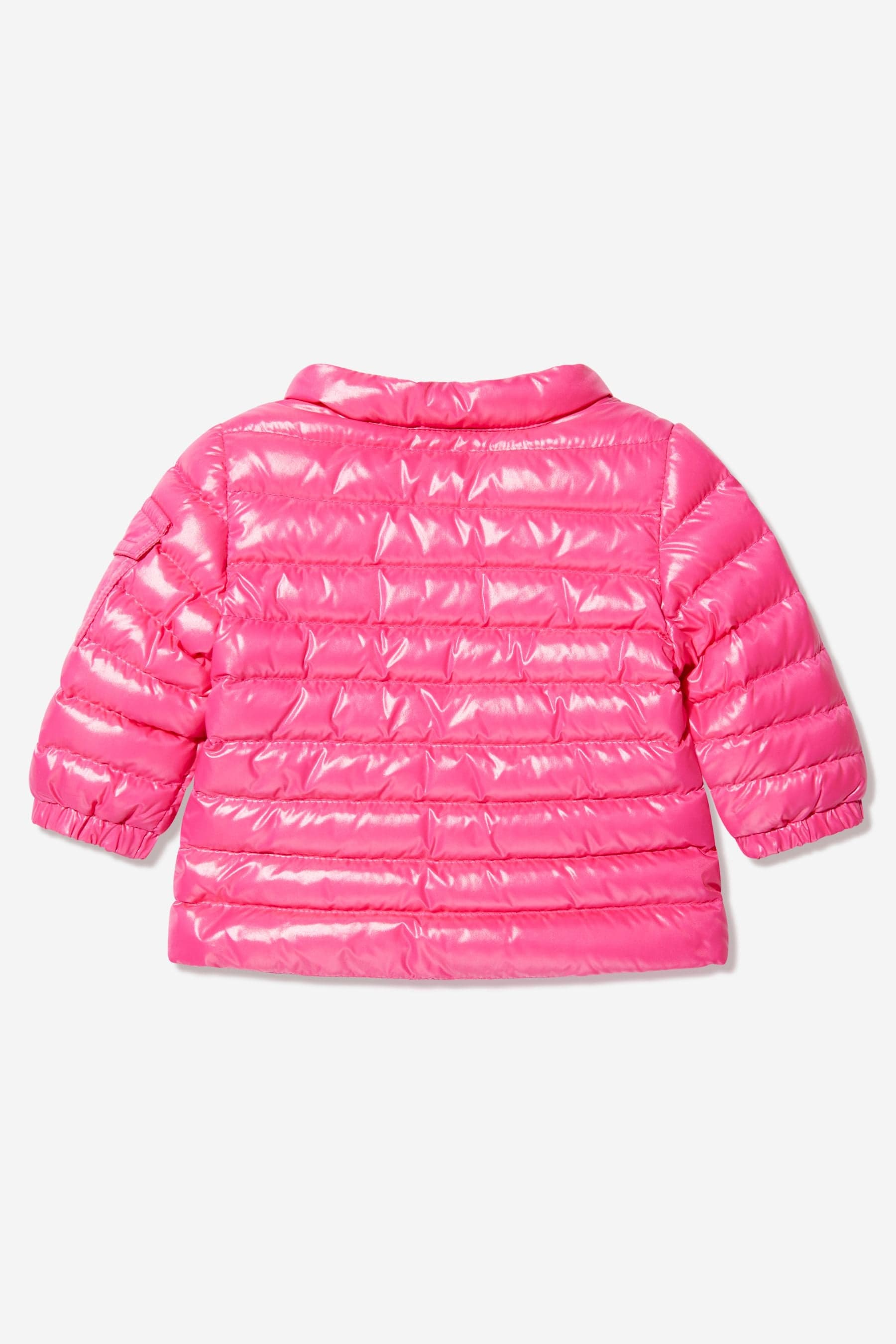 Moncler Enfant Baby Girls Down Padded Paulas Jacket in Pink