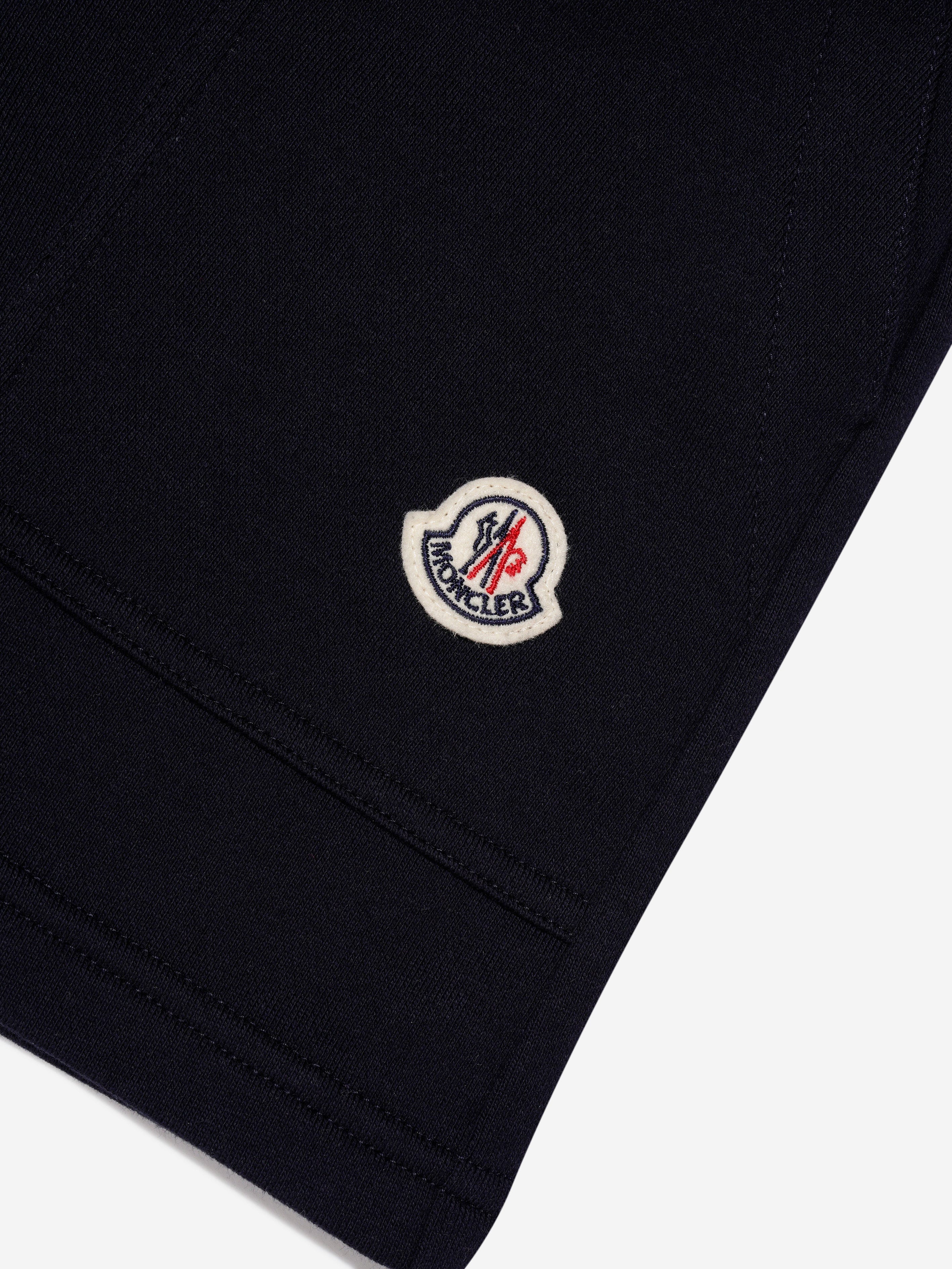 Moncler Enfant Boys Logo Sweat Shorts in Navy