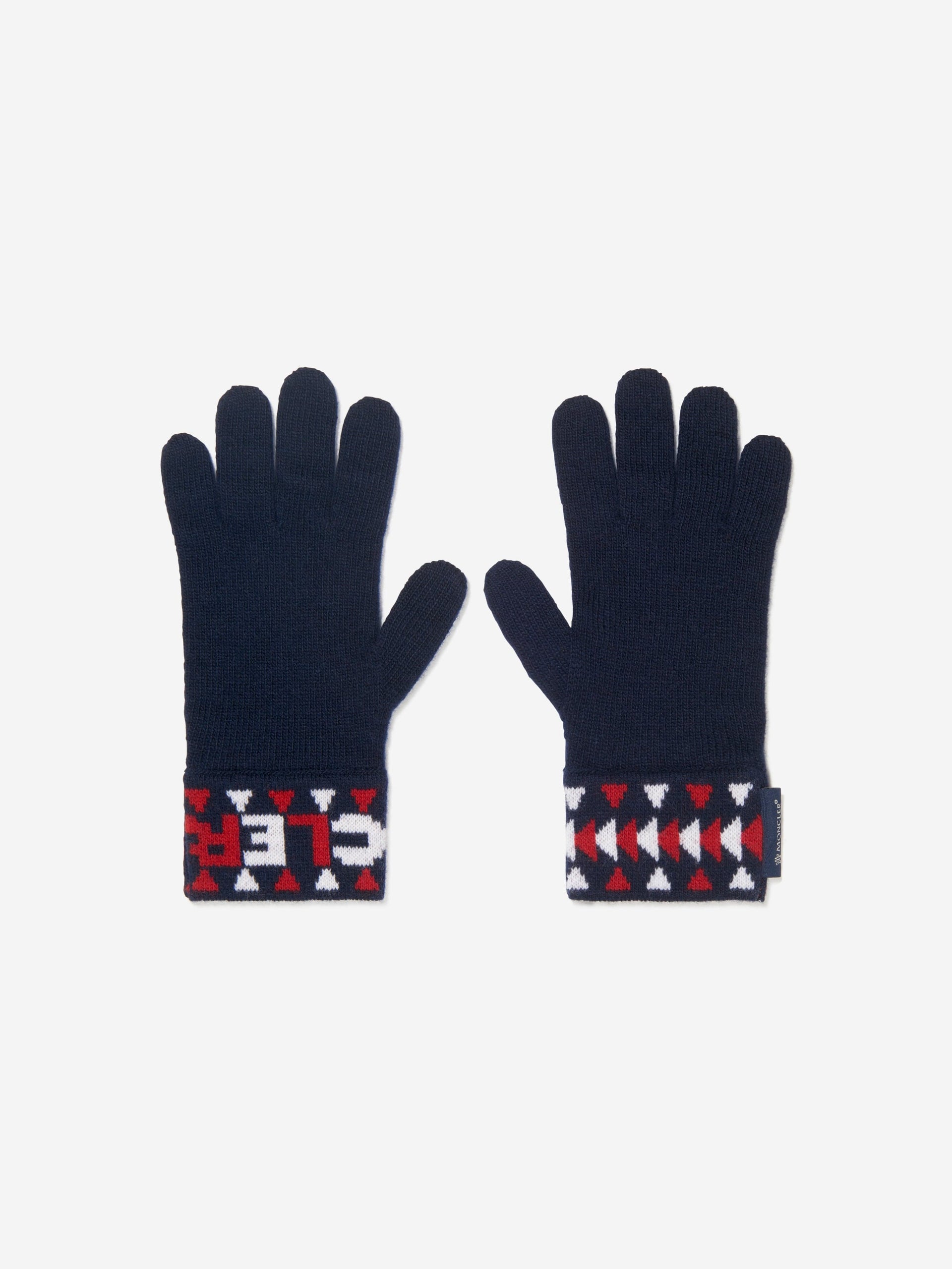 Moncler Enfant Wool Knitted Gloves