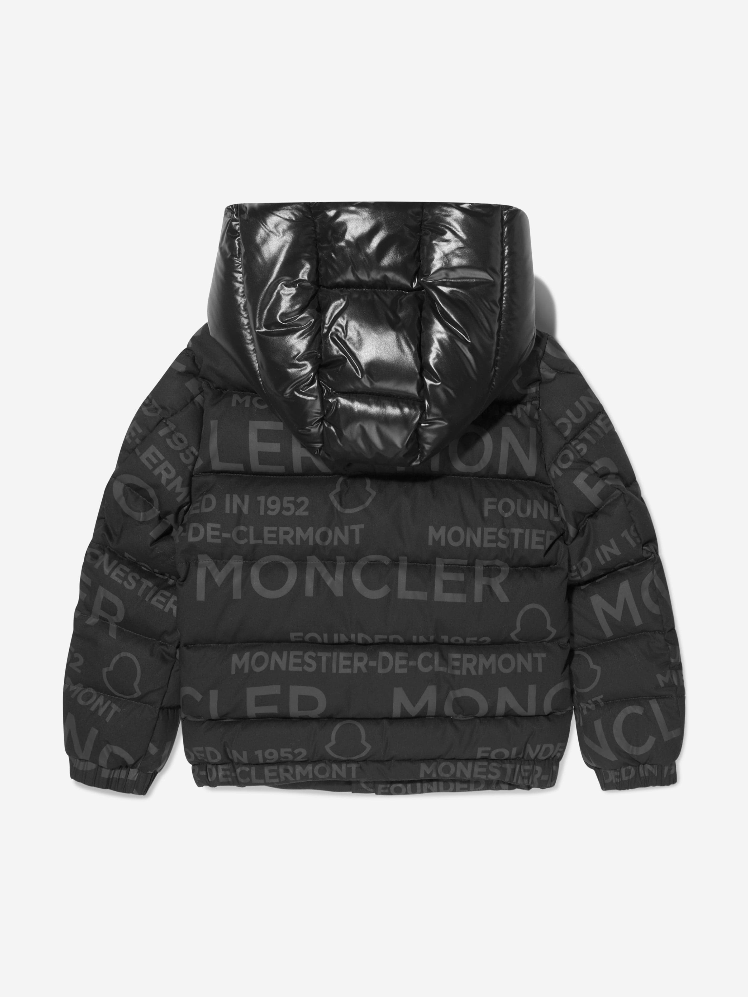 Moncler Enfant Boys Down Padded Orans Logo Jacket