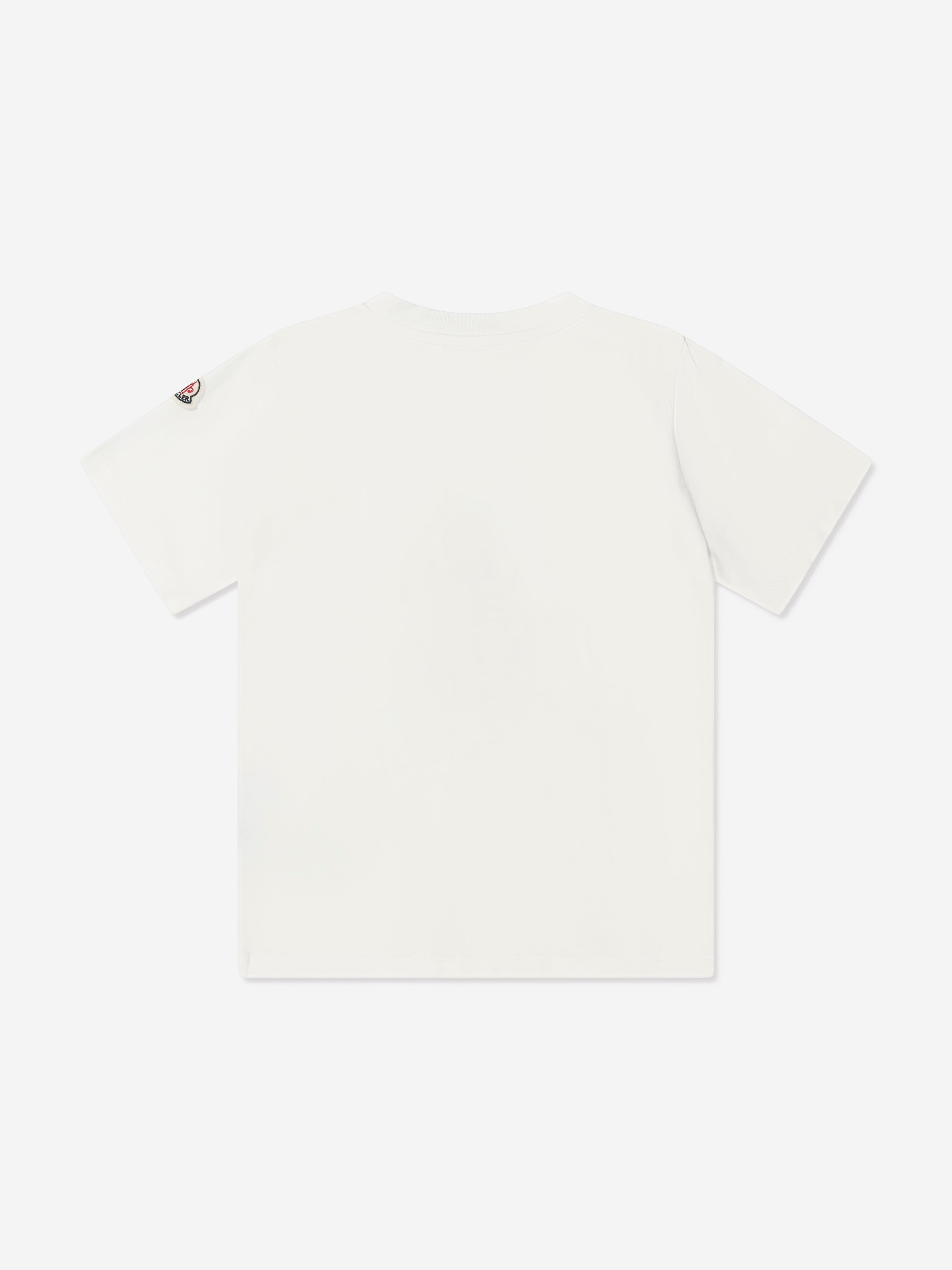 Moncler Enfant Girls Bear Print T-Shirt in White