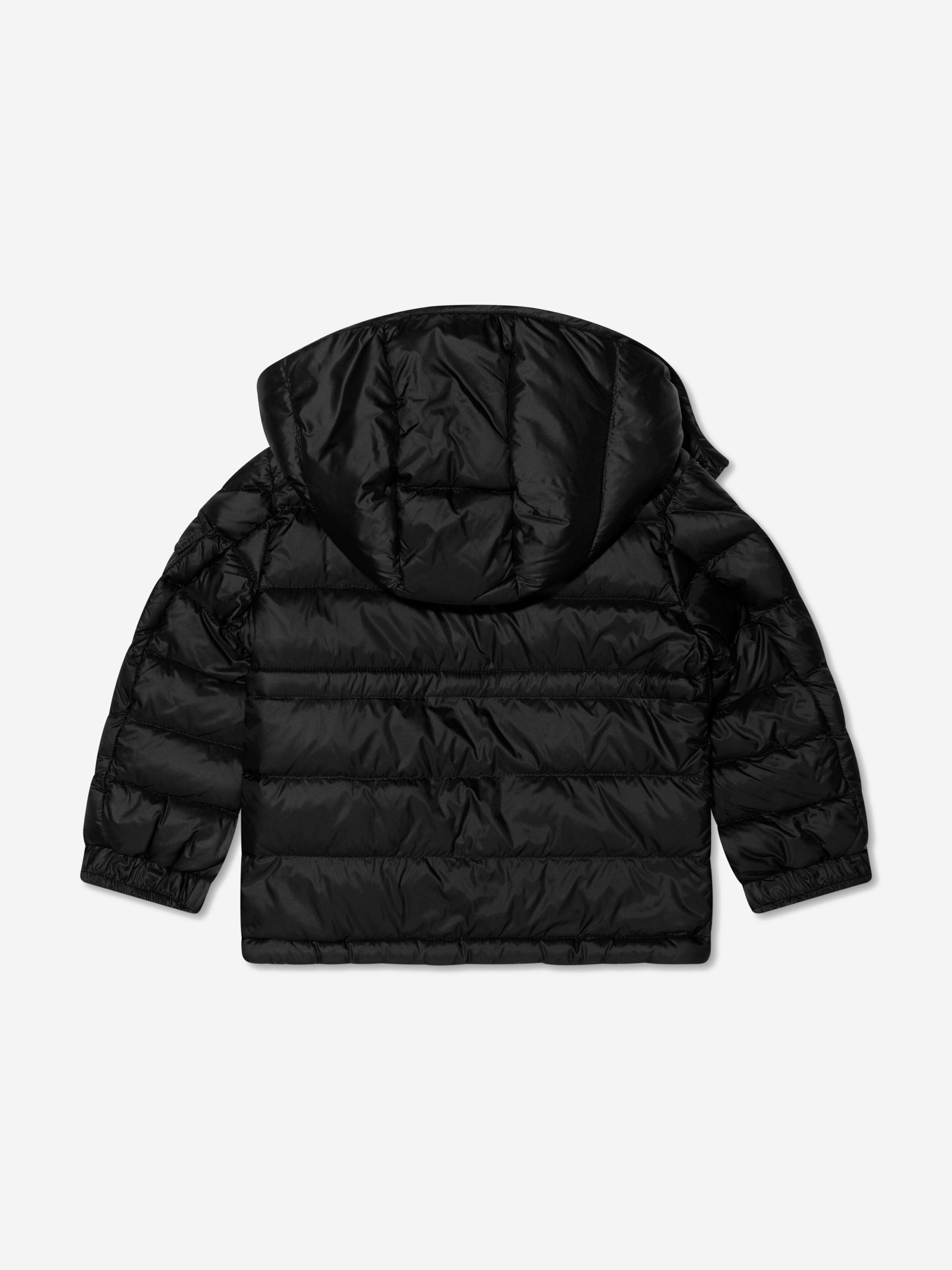 Moncler Enfant Girls Down Padded Dalles Jacket in Black