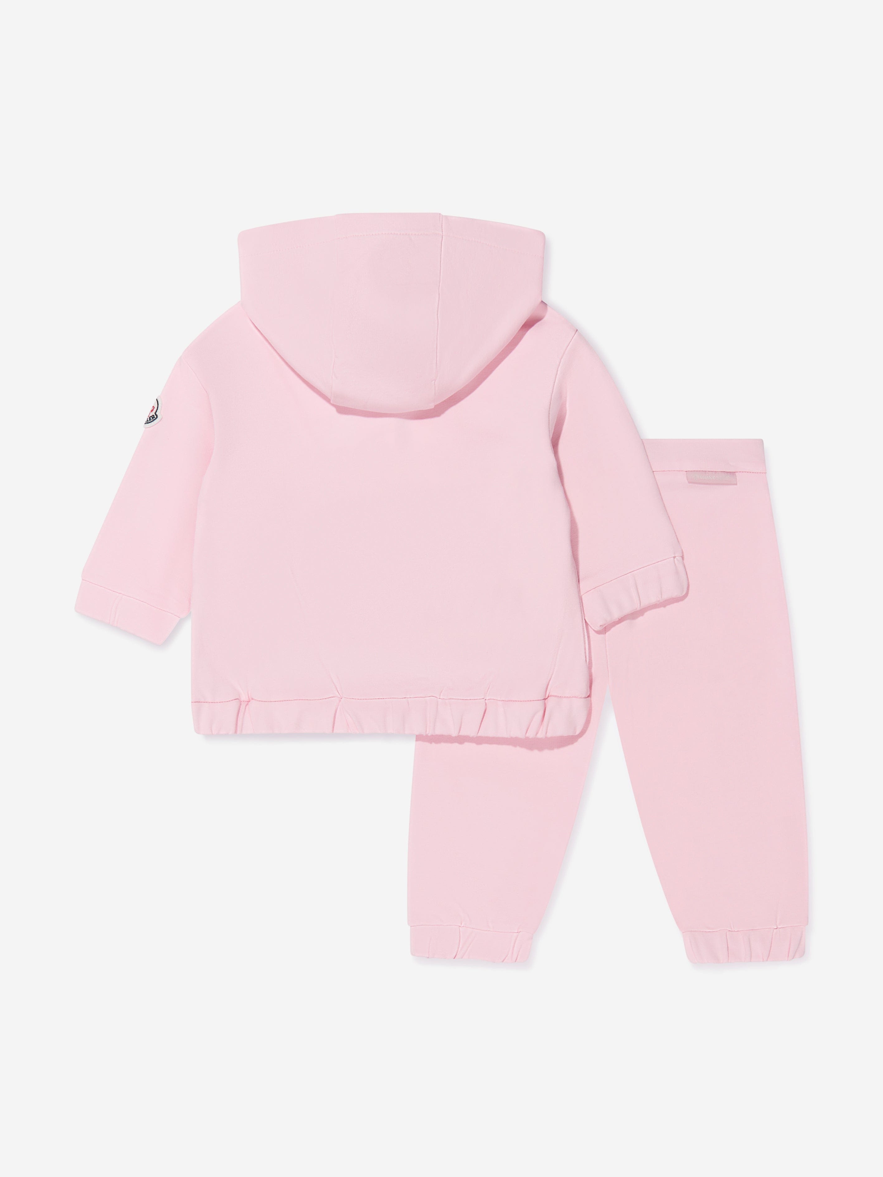 Moncler Enfant Baby Girls Pocket Tracksuit in Pink