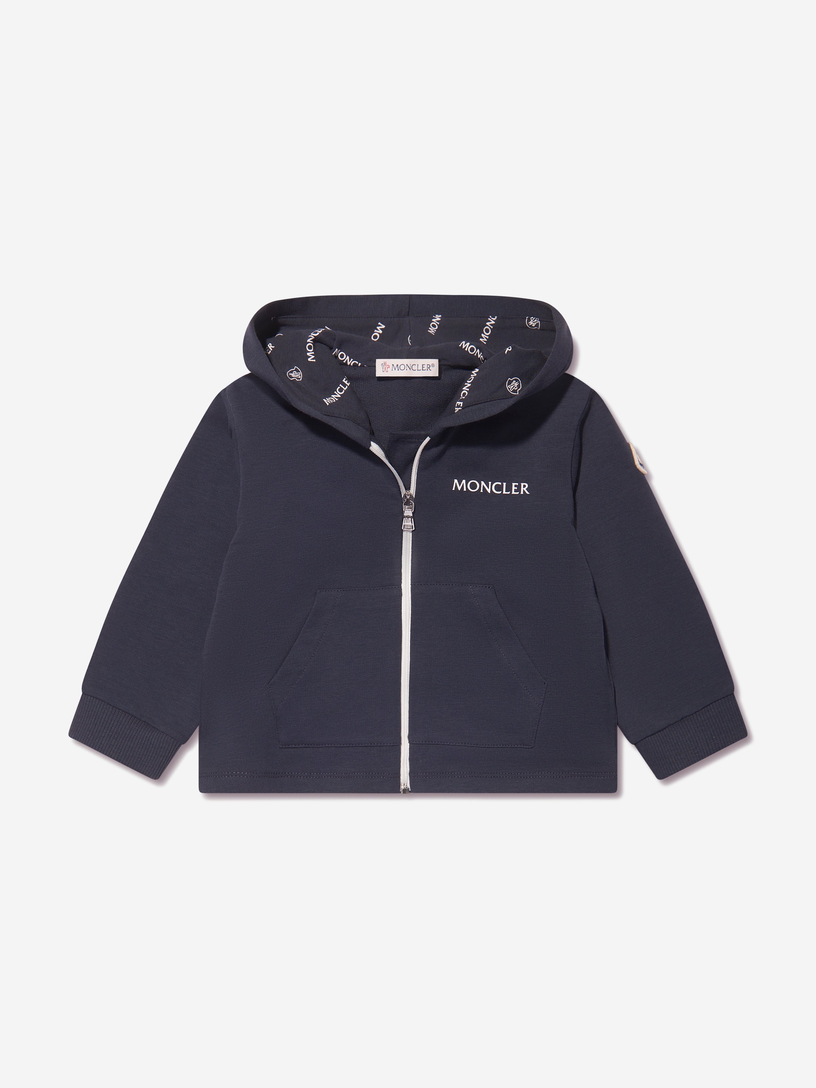 Moncler Enfant Baby Logo Tracksuit in Navy