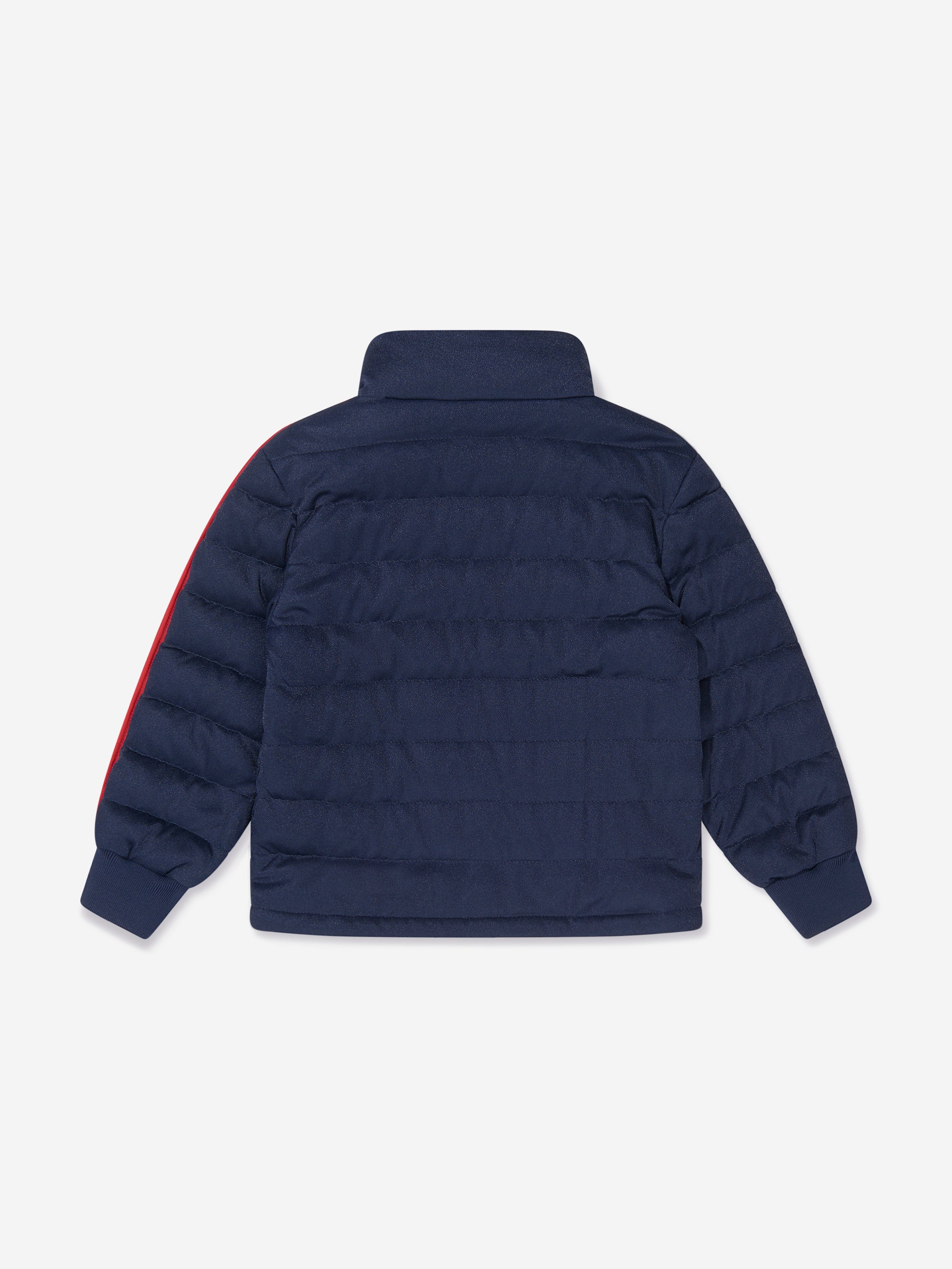 Moncler Enfant Boys Down Padded Cardo Jacket in Navy